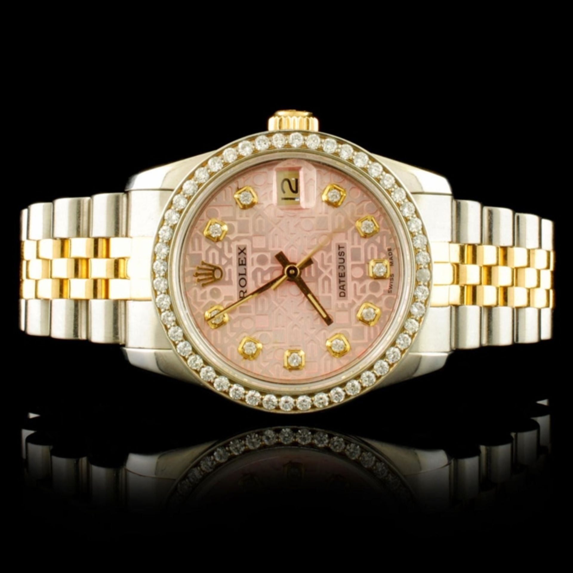 Rolex DateJust 1.00ct Diamond 31MM Mid-Size Watch - Image 2 of 6