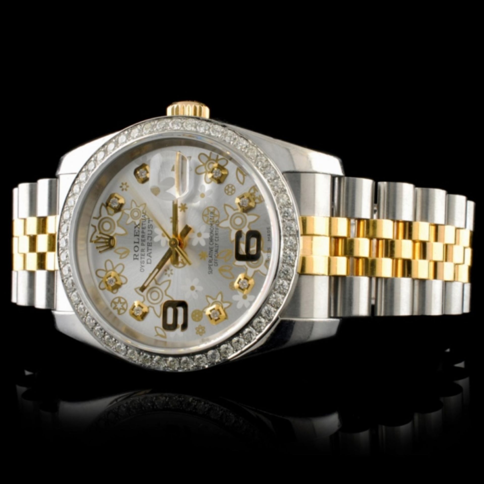 Rolex DateJust 116233 18K YG/SS Diamond 36MM Watch - Image 2 of 7