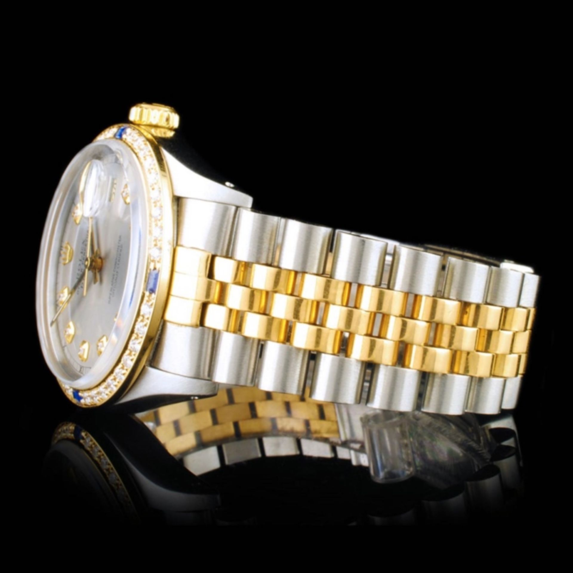 Rolex DateJust YG/SS Diamond 36mm Wristwatch - Image 4 of 6