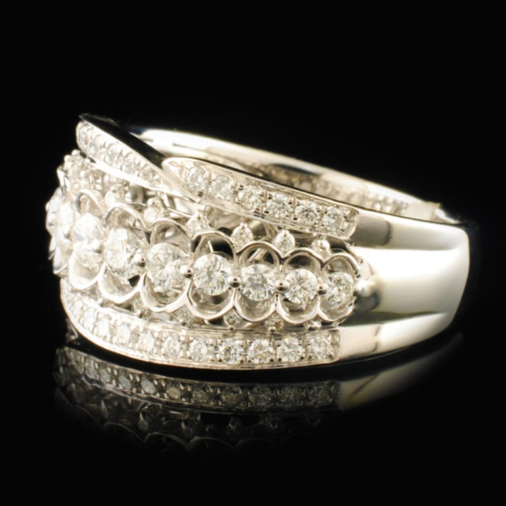 18K White Gold 0.75ctw Diamond Ring - Image 2 of 4