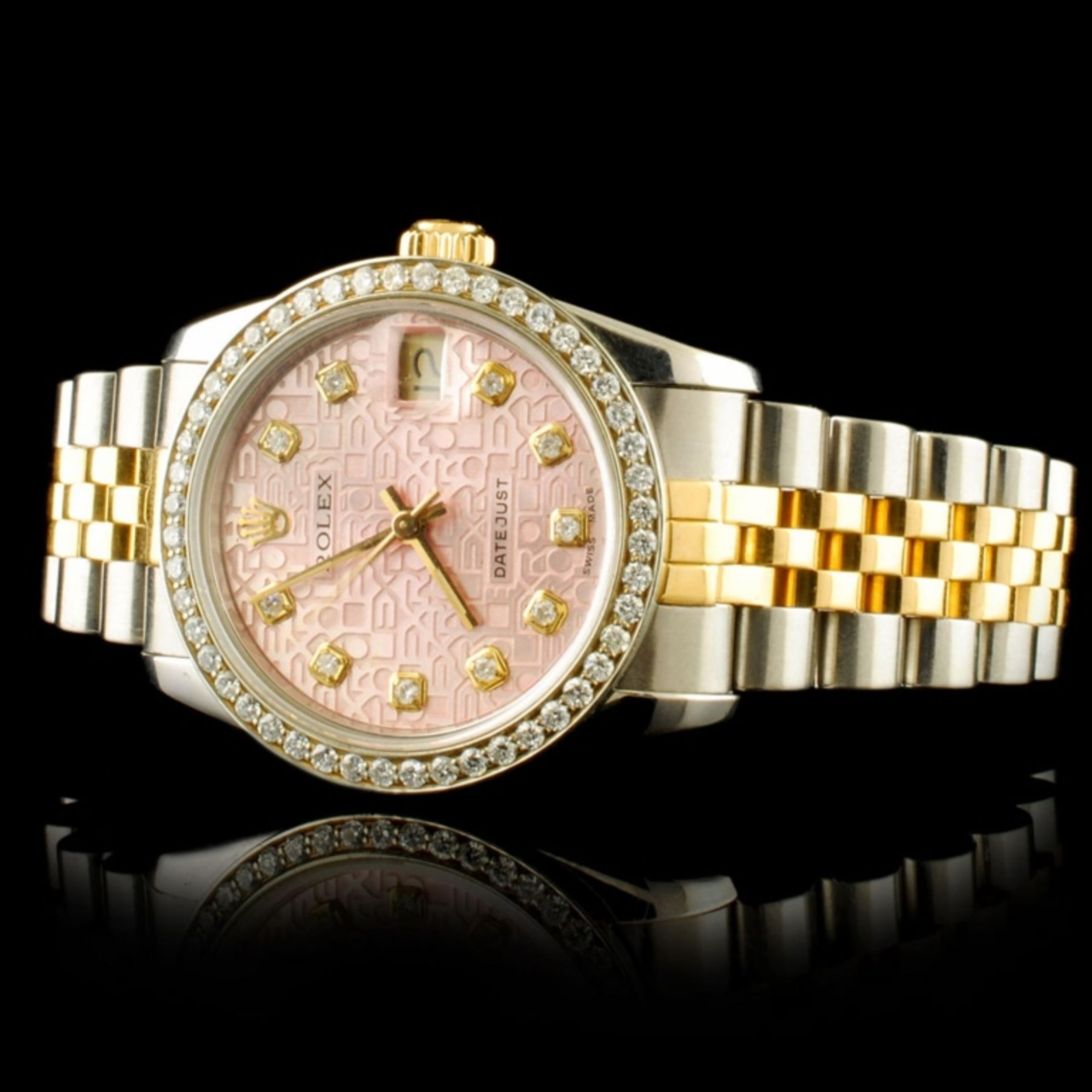 Rolex DateJust 1.00ct Diamond 31MM Mid-Size Watch - Image 3 of 6