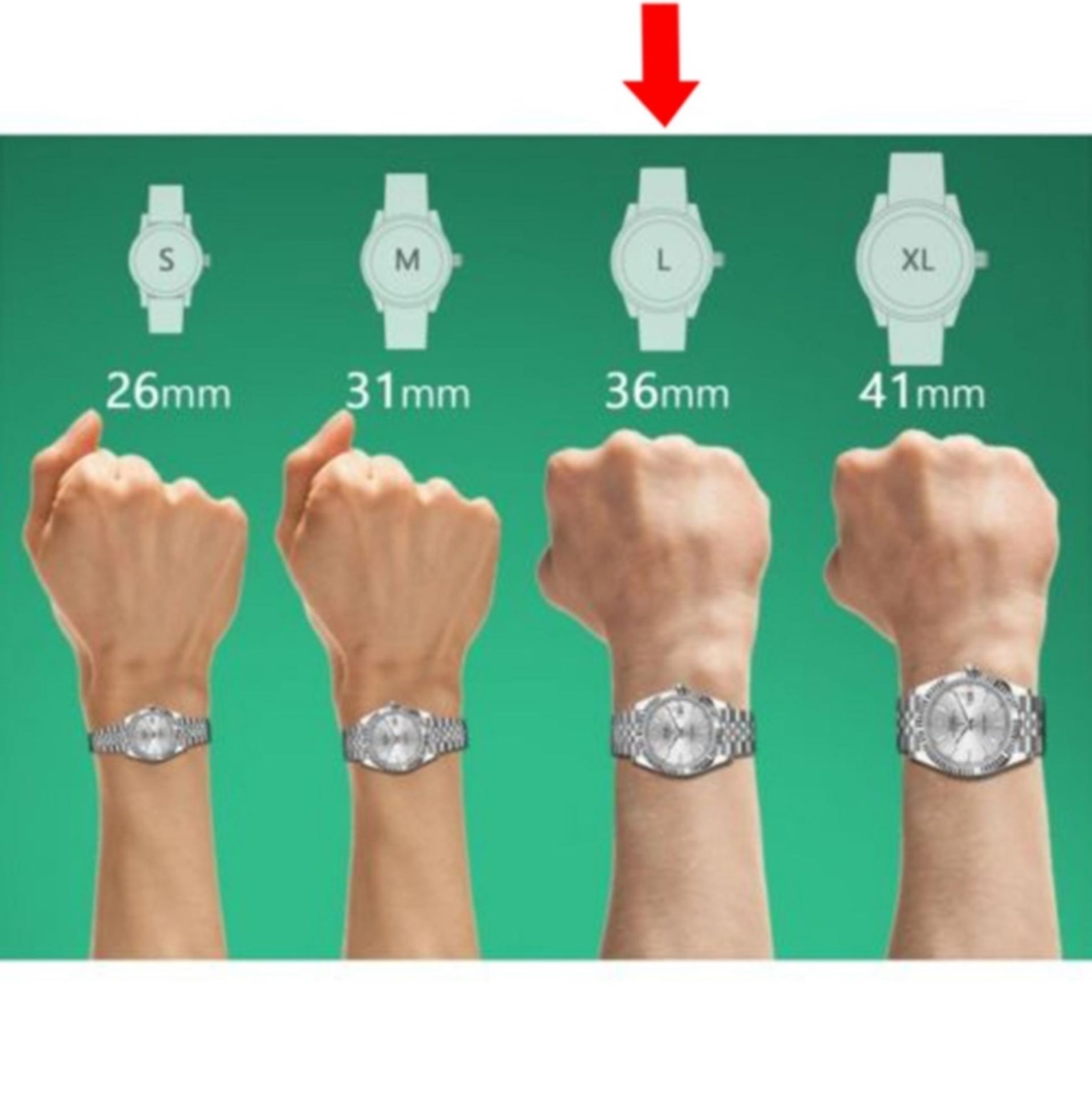Rolex DateJust YG/SS 1.35ct Diamond 36MM Watch - Image 7 of 7