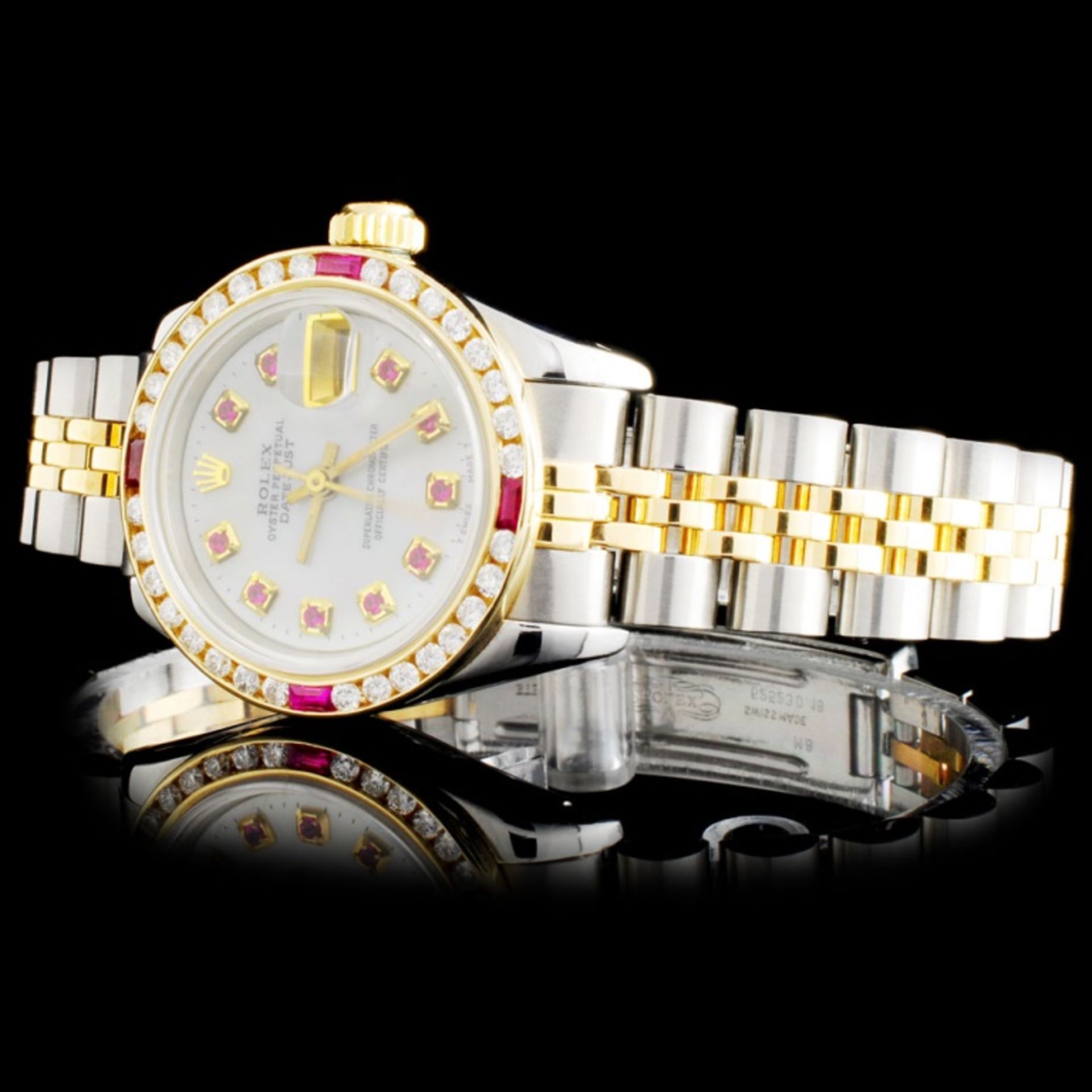 Rolex DateJust Diamond Ladies Watch - Image 2 of 5