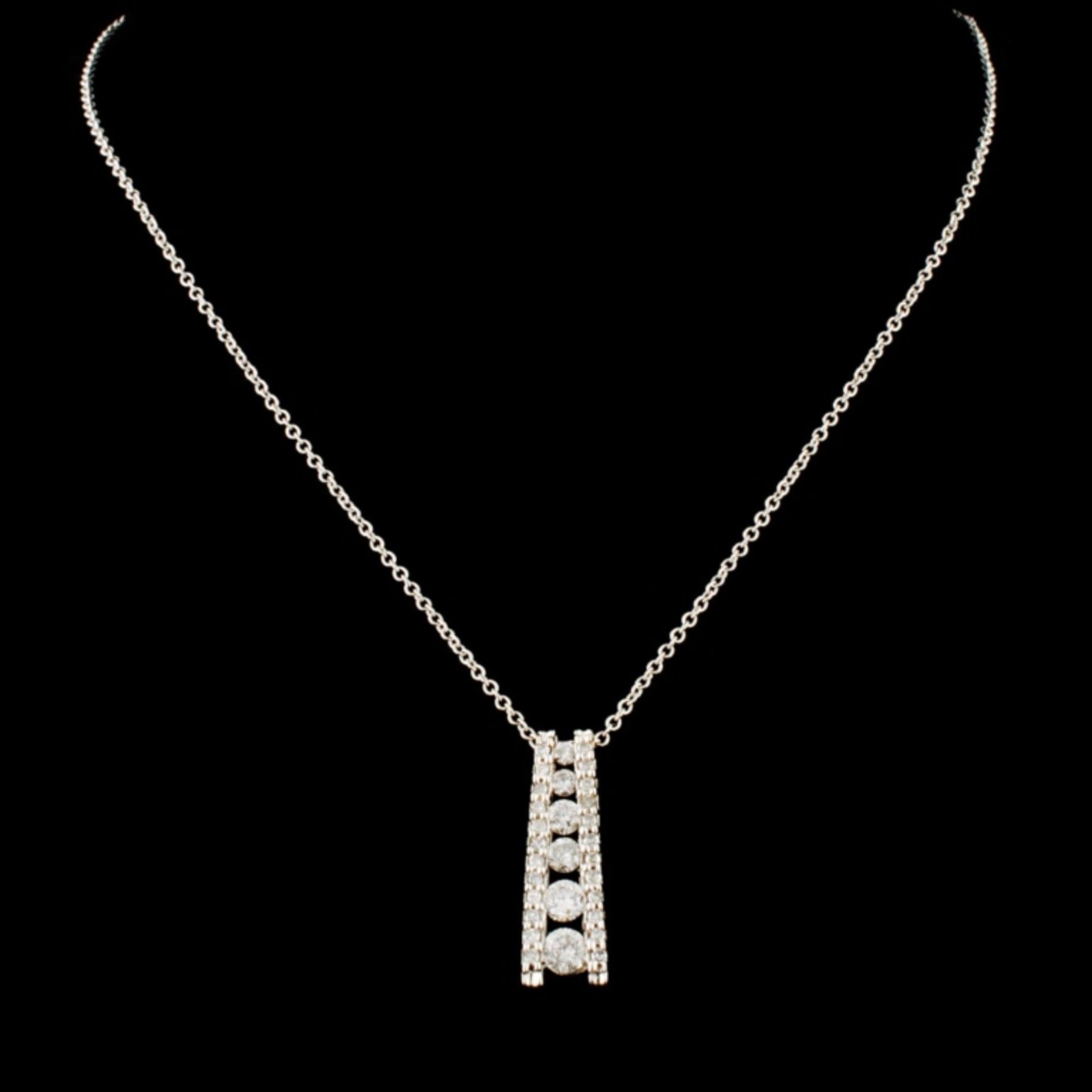 14K Gold 0.44ctw Diamond Pendant - Image 2 of 4