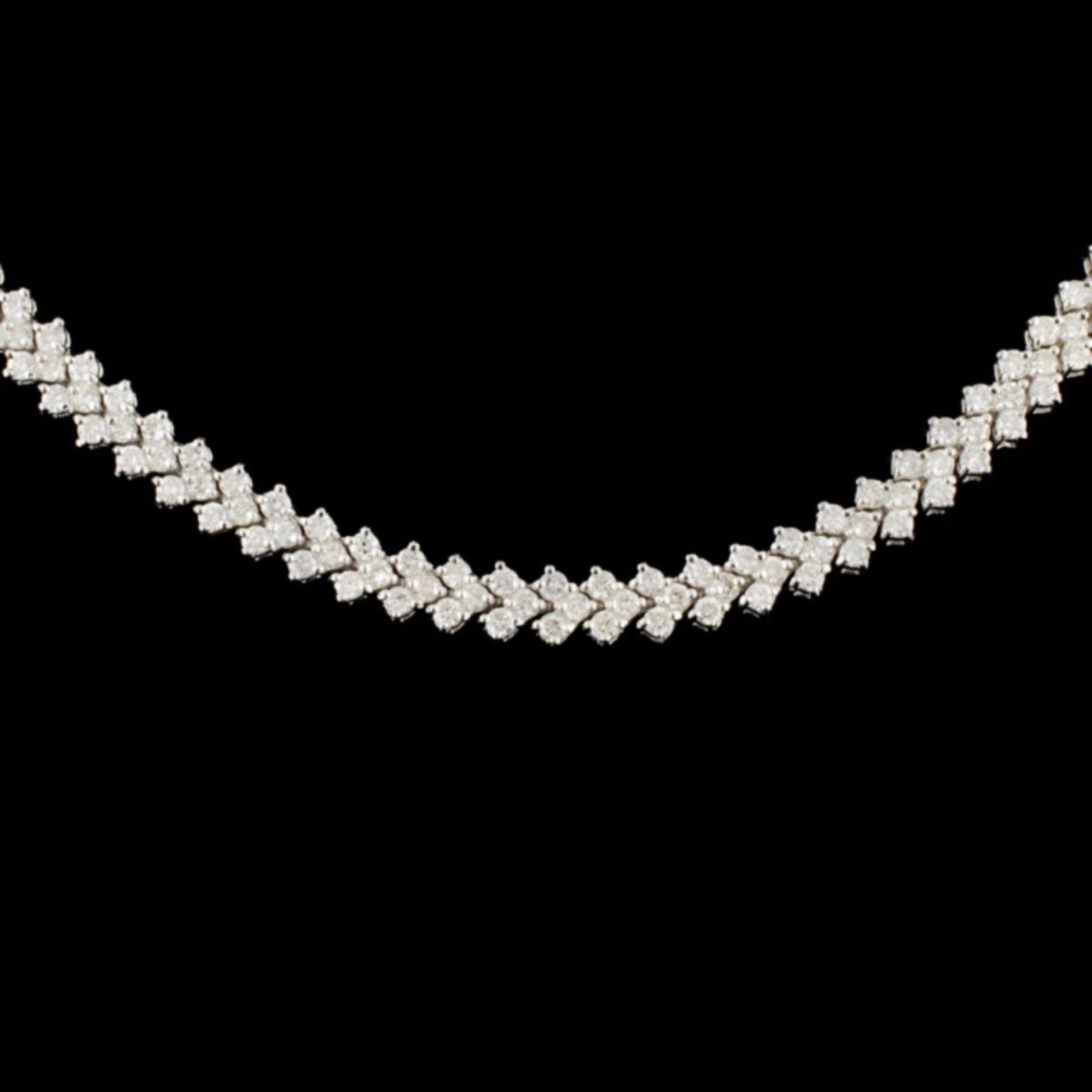 18K Gold 6.00ctw Diamond Necklace - Image 2 of 3