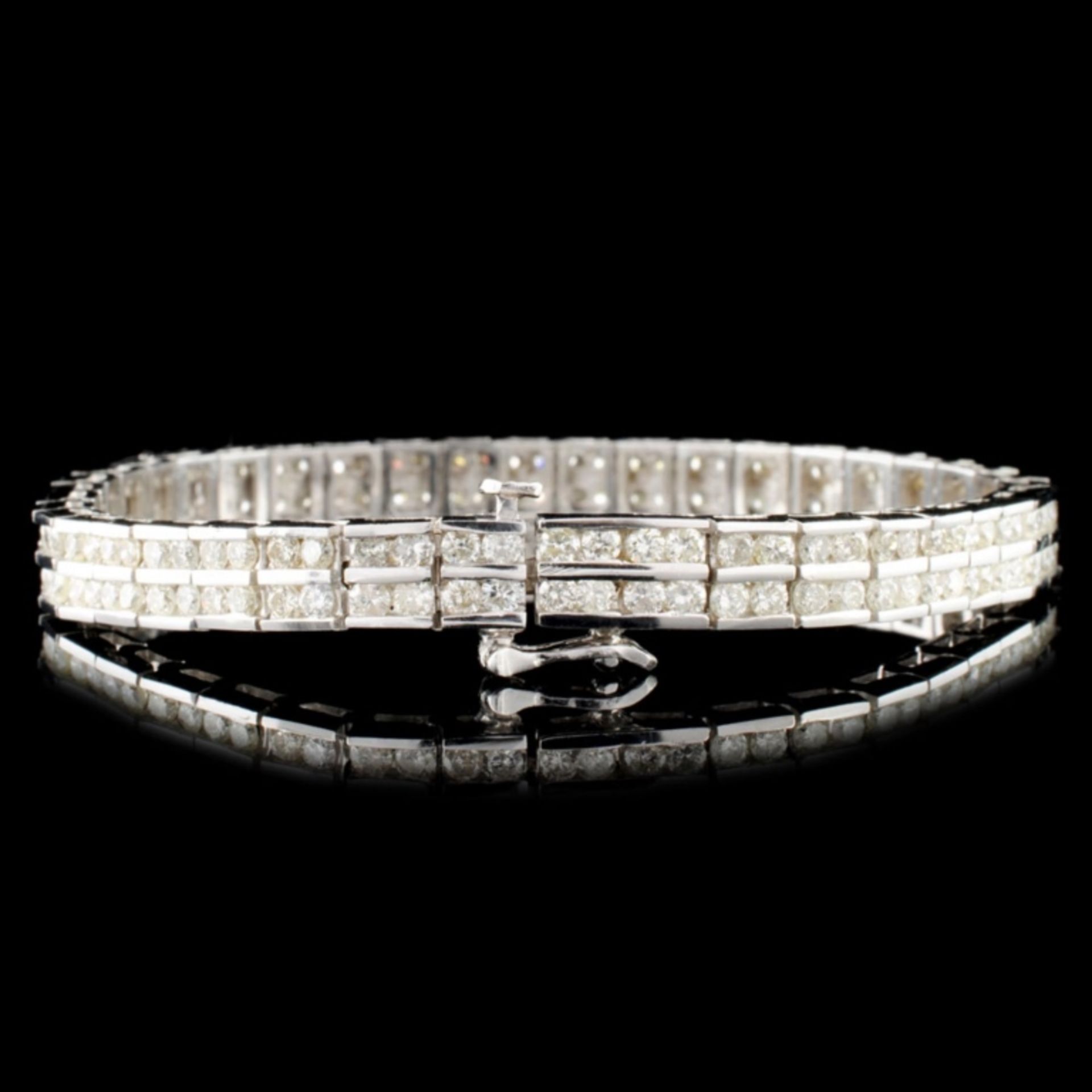 14K Gold 6.00ctw Diamond Bracelet - Image 2 of 4