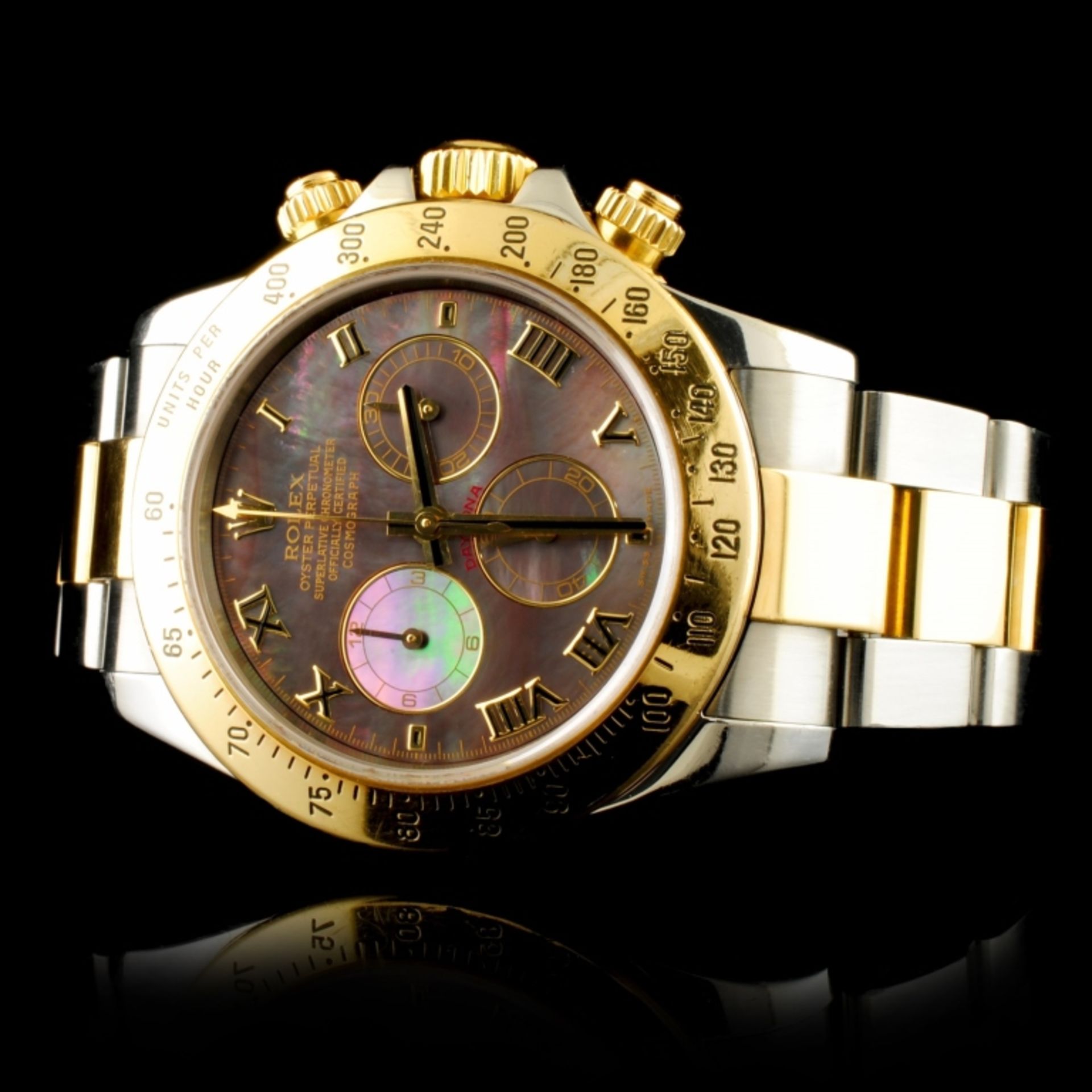 Rolex Cosmograph Daytona Black MOP Wristwatch - Image 2 of 5