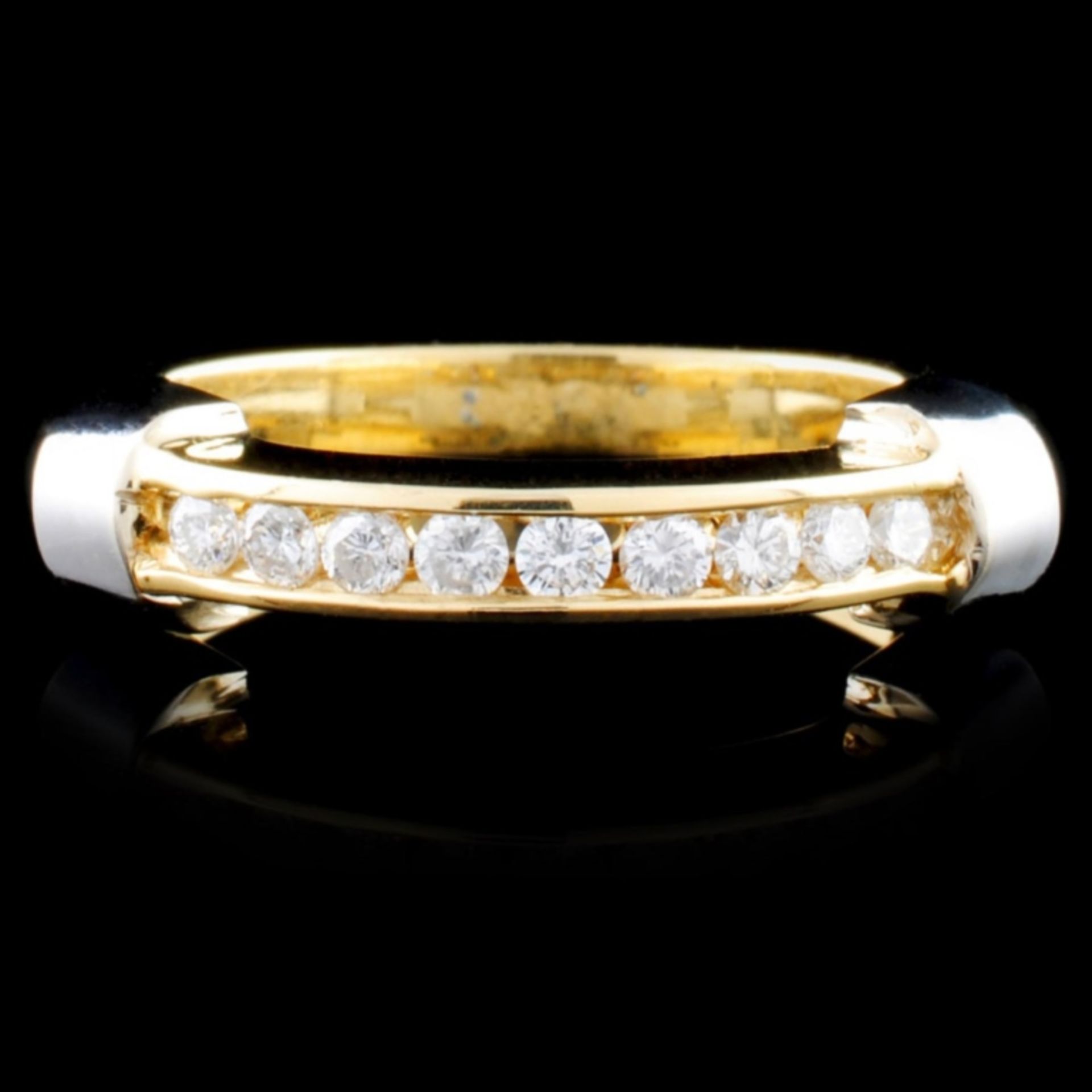 14K TT Gold 0.25ctw Diamond Ring - Image 2 of 3