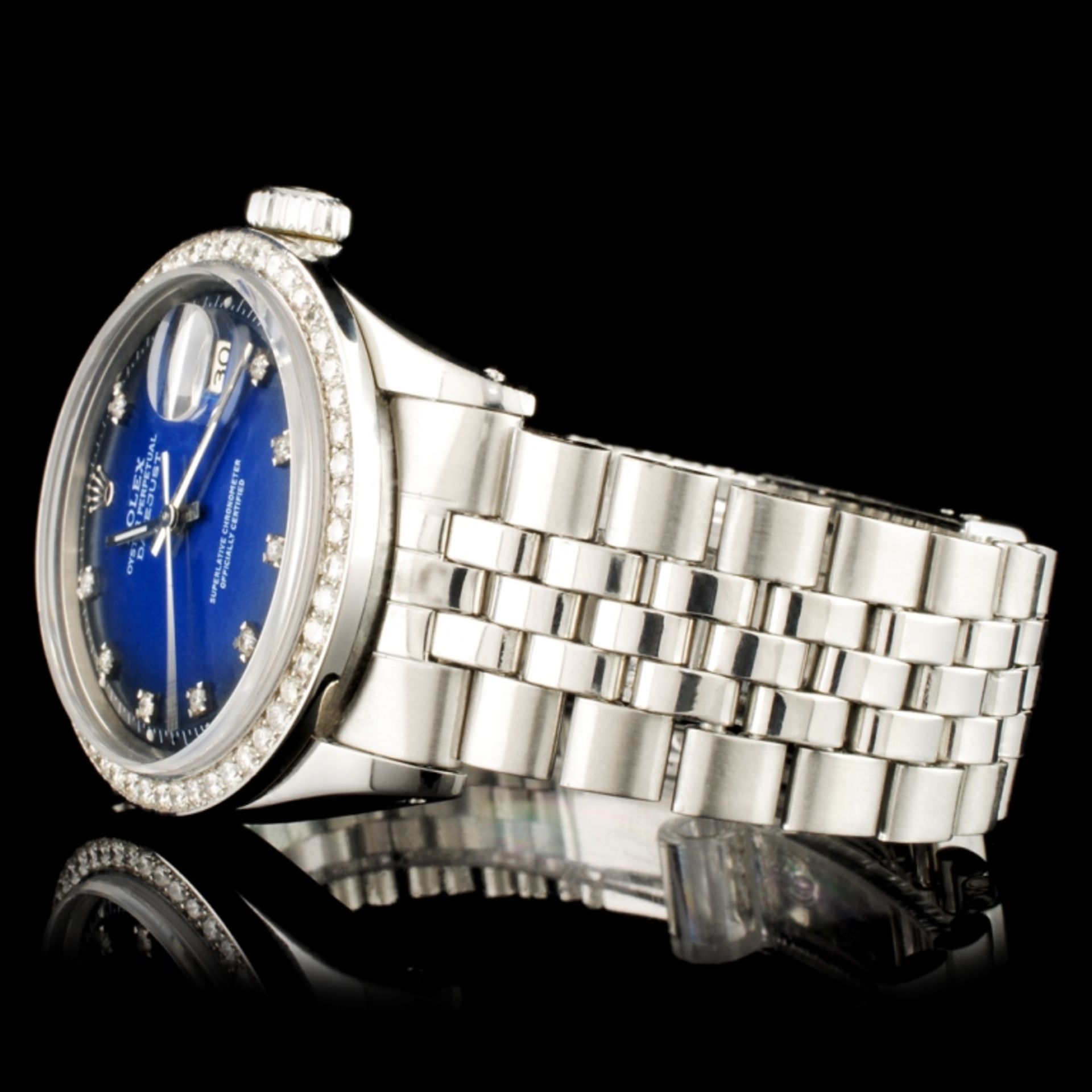 Rolex DateJust Diamond 36MM Wristwatch - Image 3 of 6