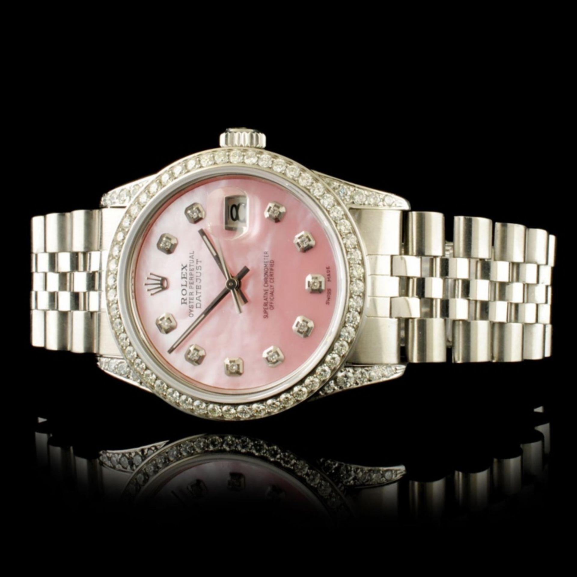 Rolex DateJust 1.50ct Diamond 36MM Wristwatch - Image 3 of 5