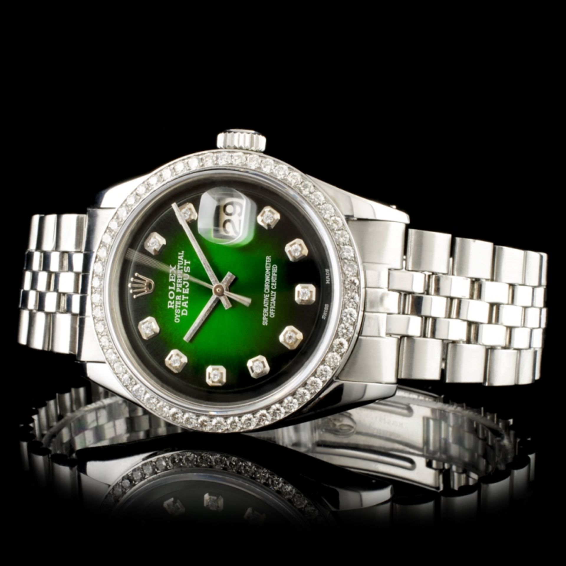 Rolex DateJust Diamond 36MM Wristwatch - Image 2 of 6