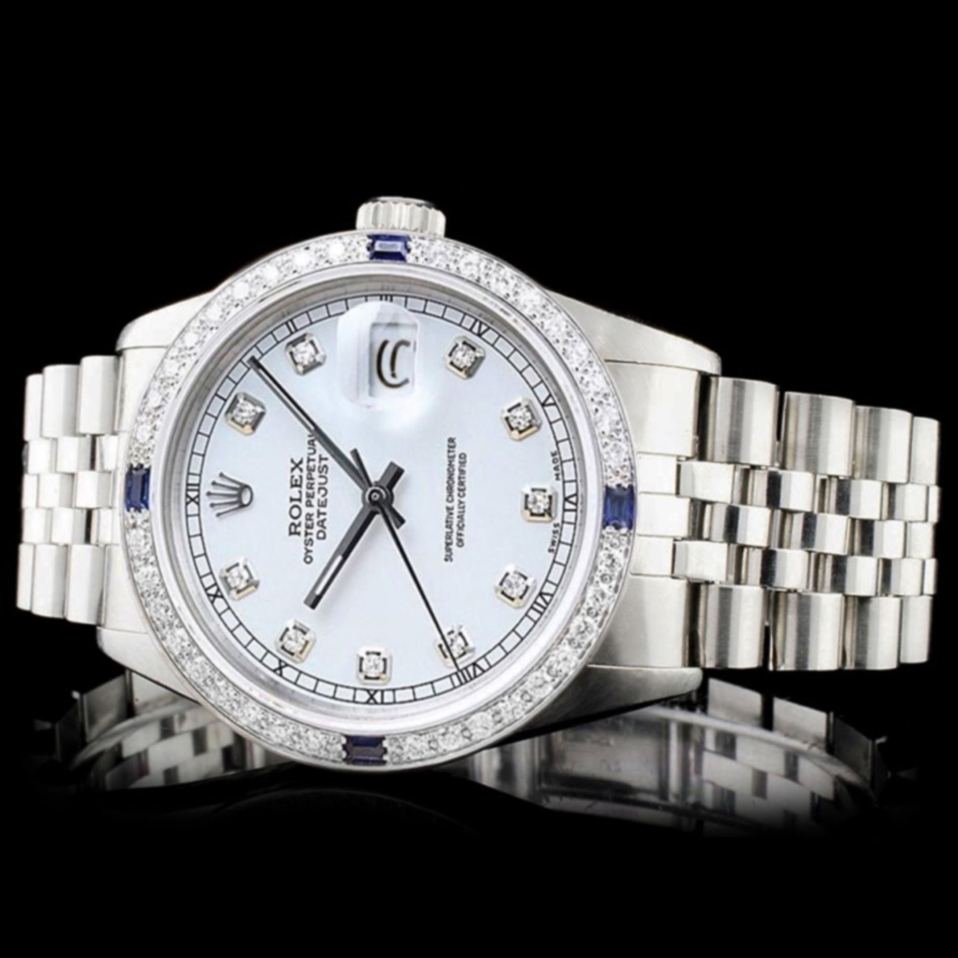 Rolex DateJust Diamond 36mm Wristwatch - Image 2 of 5