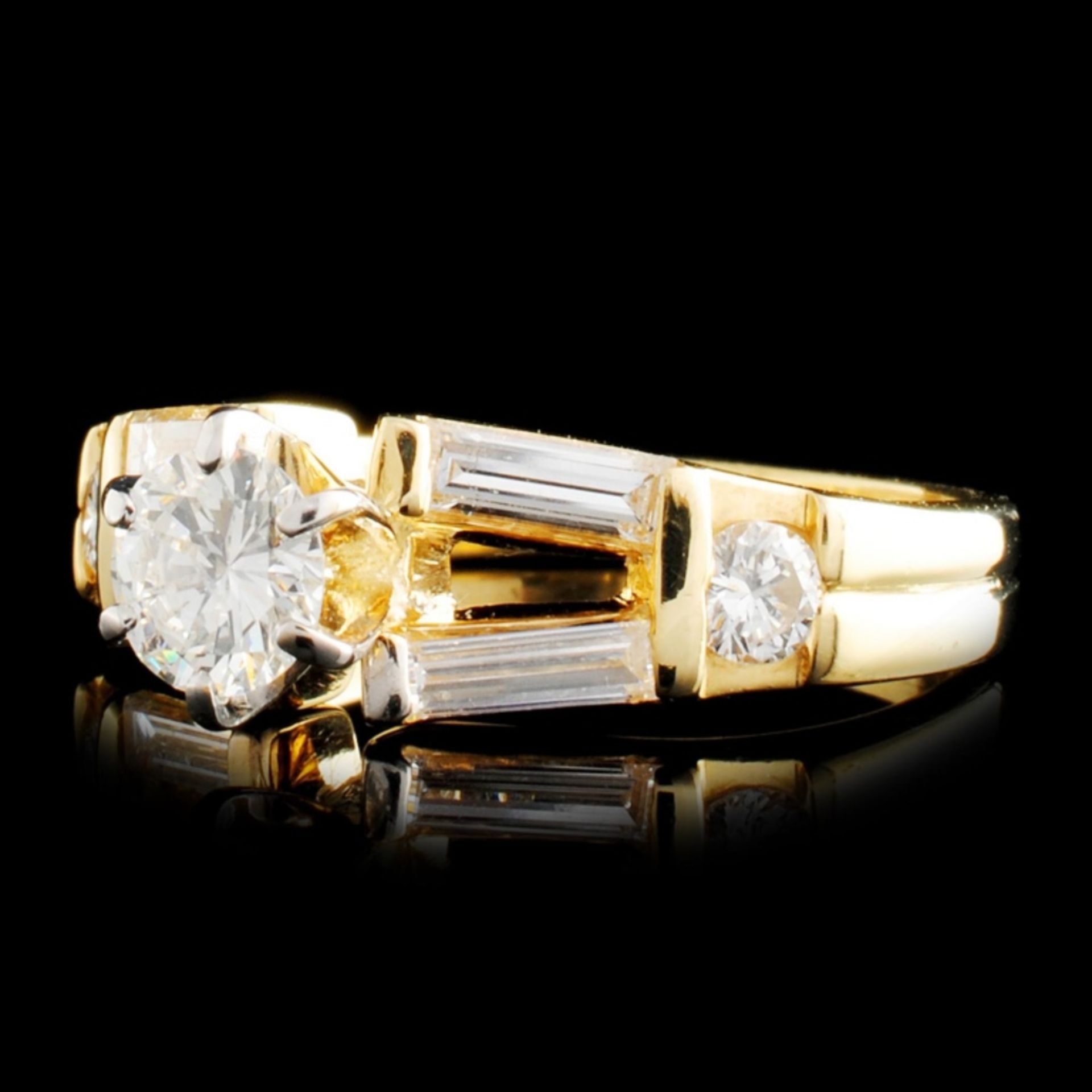 14K Gold 0.89ctw Diamond Ring - Image 2 of 4