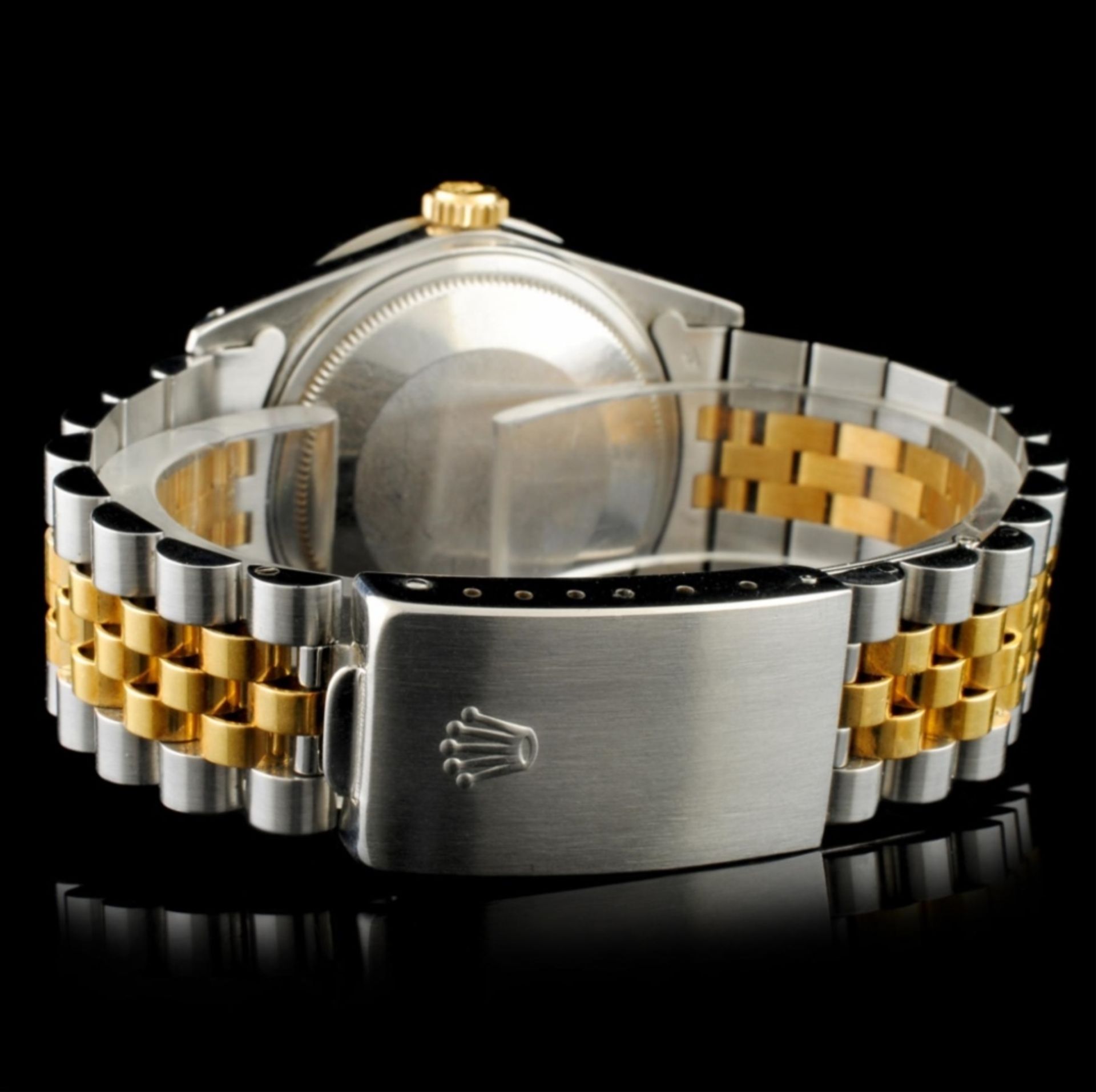 Rolex DateJust 18K YG/SS 1.35ct Diamond 36MM Watch - Image 4 of 5