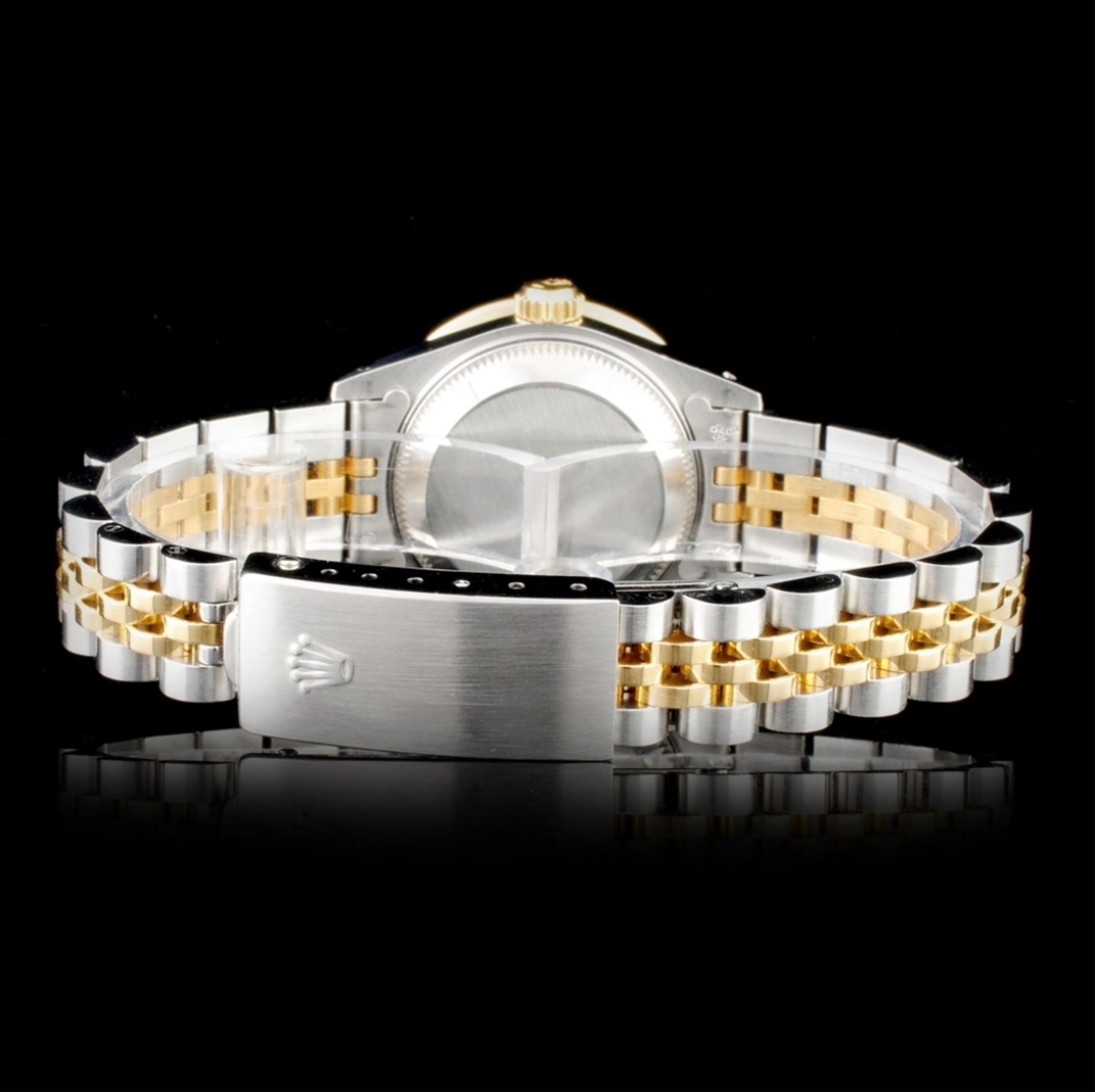 Rolex YG/SS DateJust Diamond Ladies Wristwa - Image 3 of 5