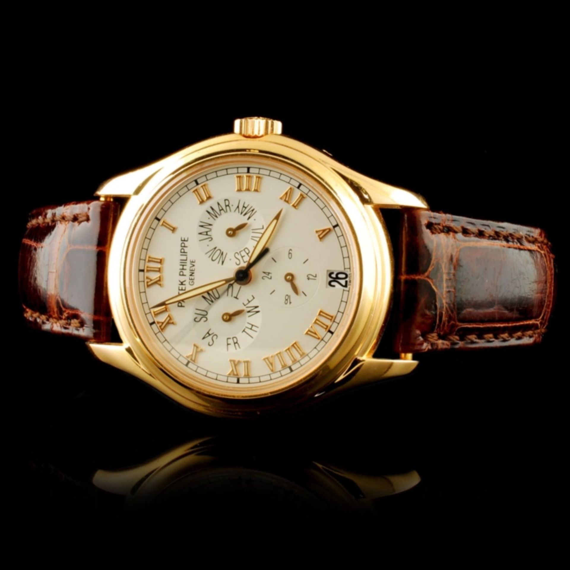 Patek Philippe Annual Calendar 18K Rose Gold Watch - Image 2 of 7