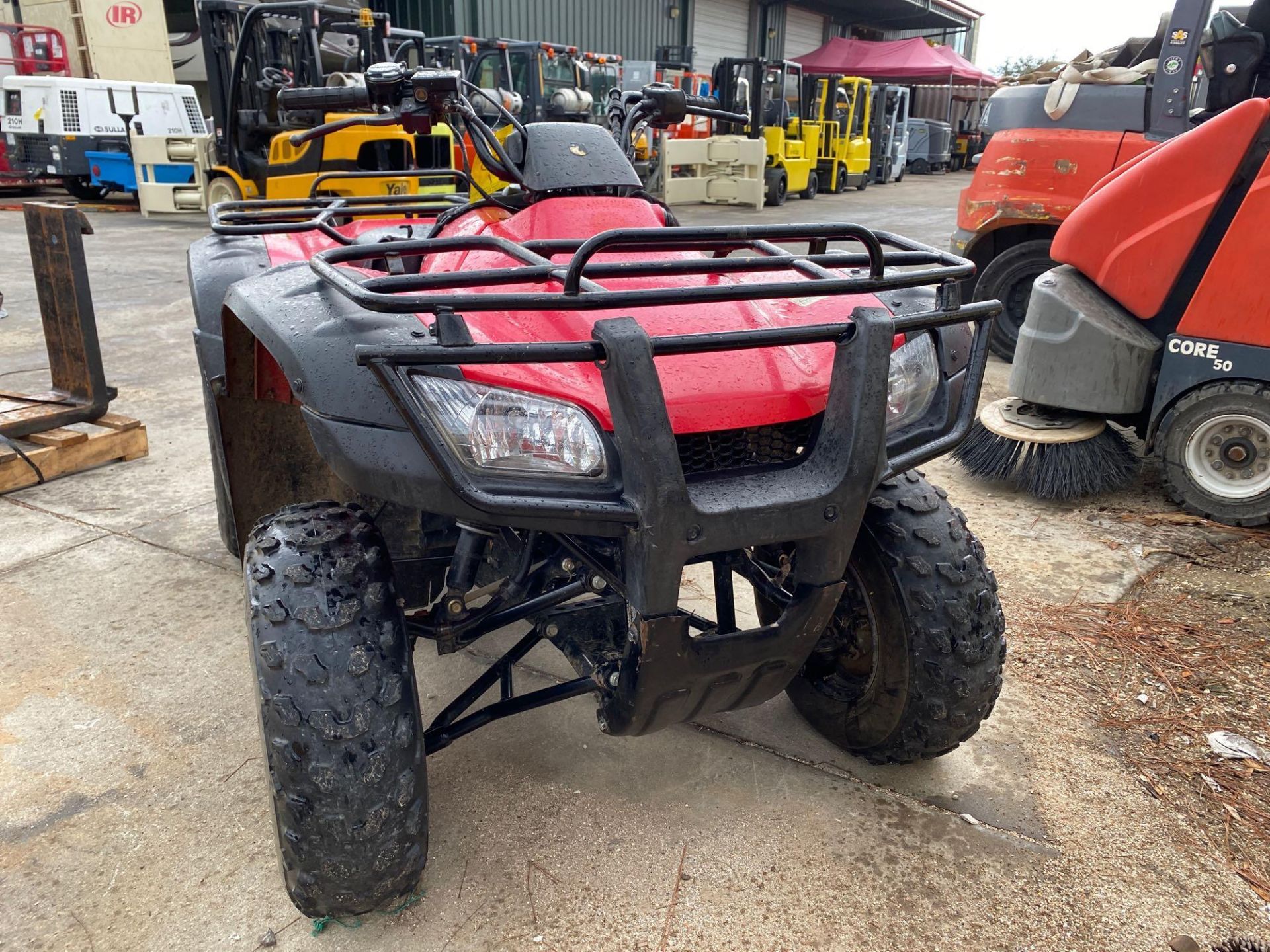 HONDA RANCHER 4 WHEELER, RUNS AND OPERATES - Image 2 of 7