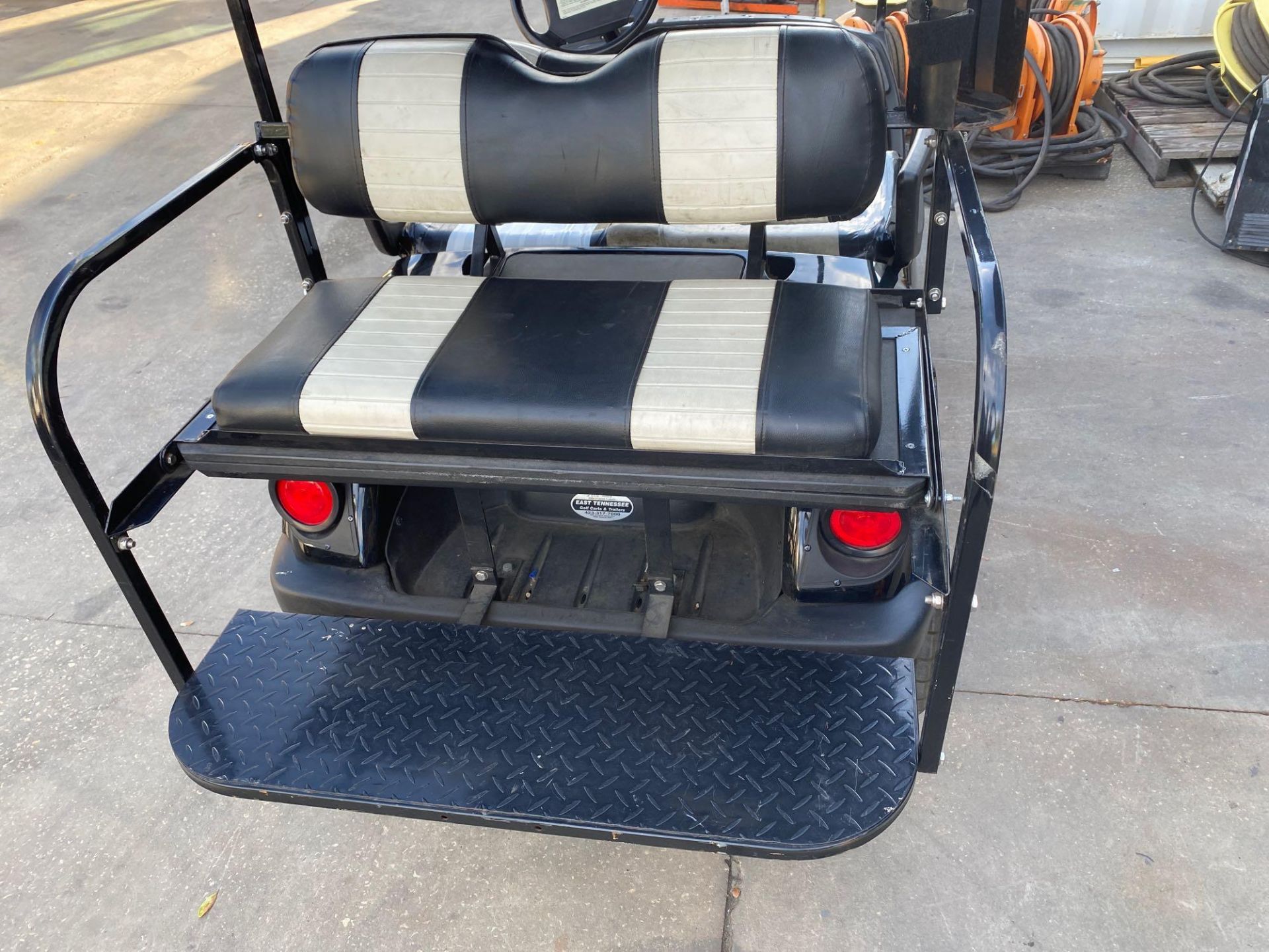 YAMAHA ELECTRIC GOLF CART, NEW BATTERIES, REAR SEATING, RUNS AND DRIVES - Image 8 of 9