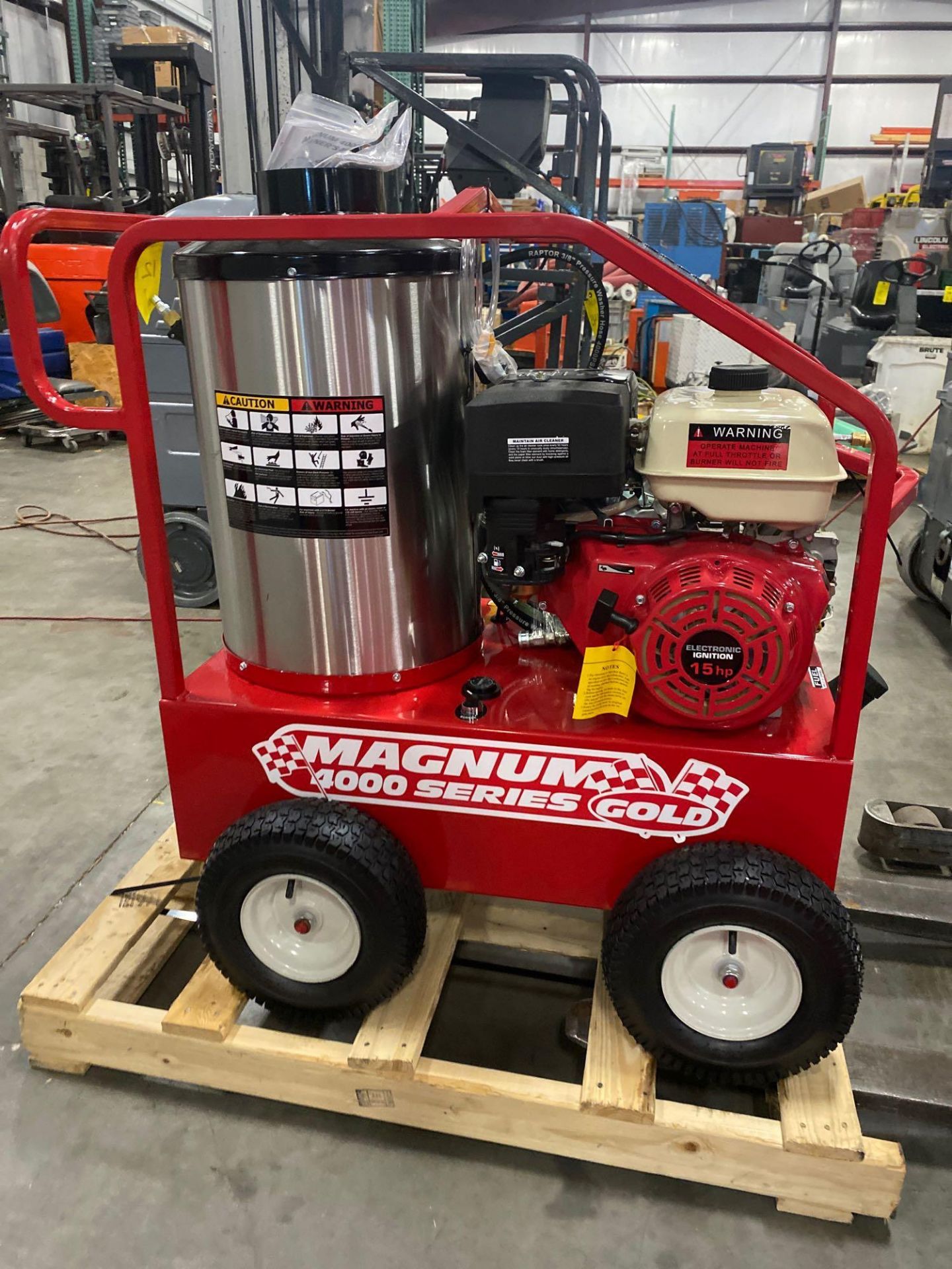 UNUSED 2020 MAGNUM 4000 HEATED PRESSURE WASHER, 4,000 PSI - Image 4 of 7