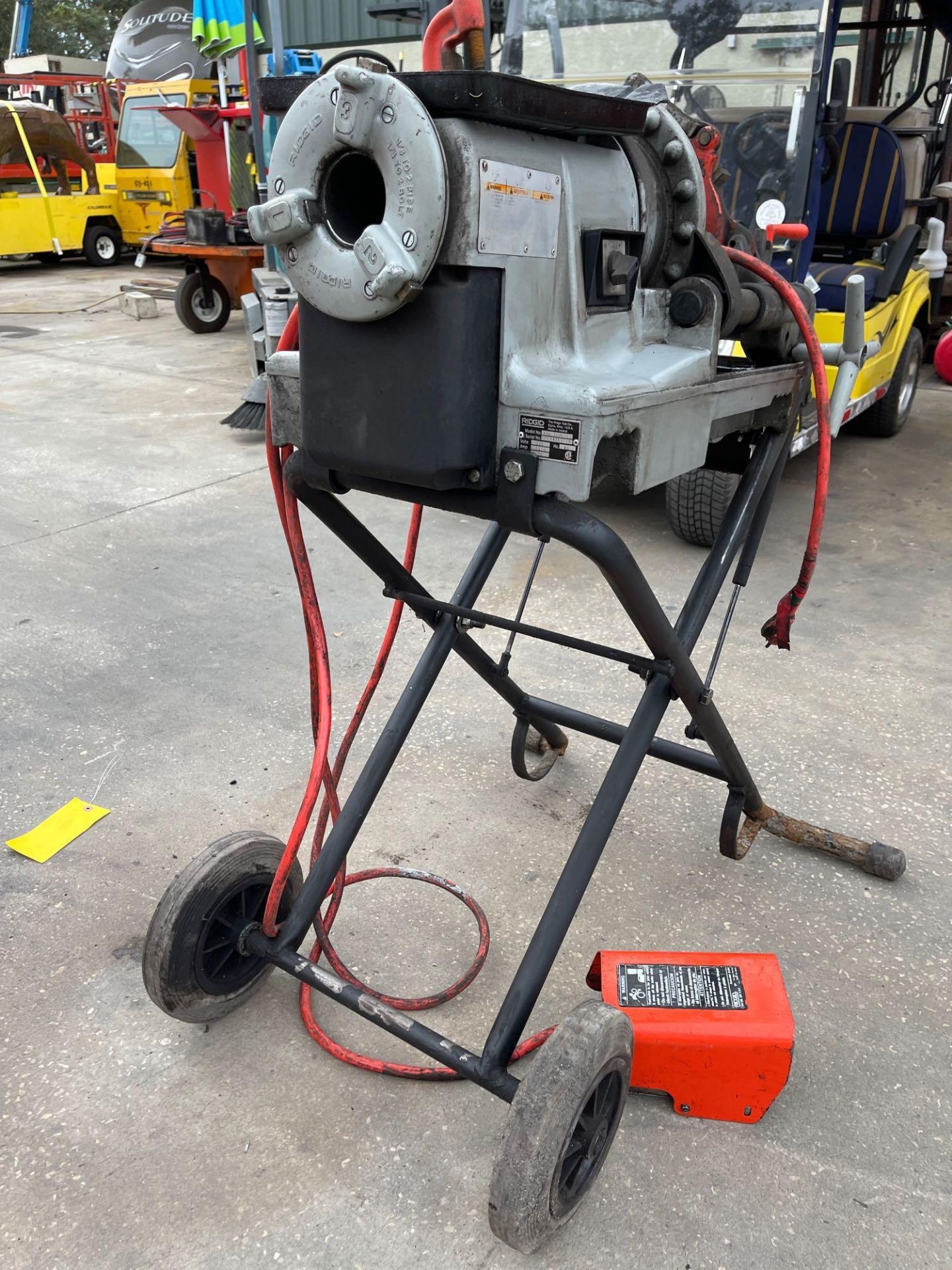 RIDGID 300 COMPACT PIPE THREADER, RIDGID 250 STAND - Image 2 of 5