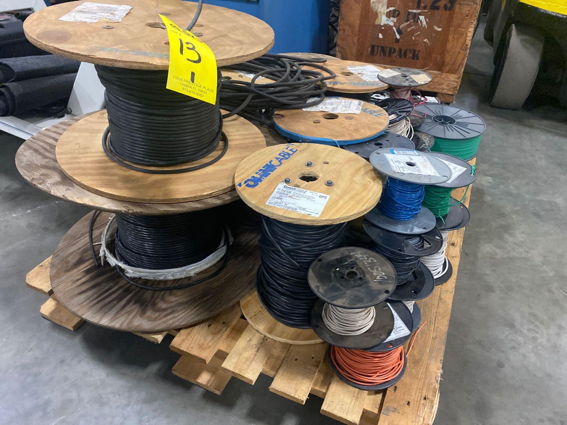 ASSORTED SPOOLS OF CABLE/WIRE - Image 4 of 8