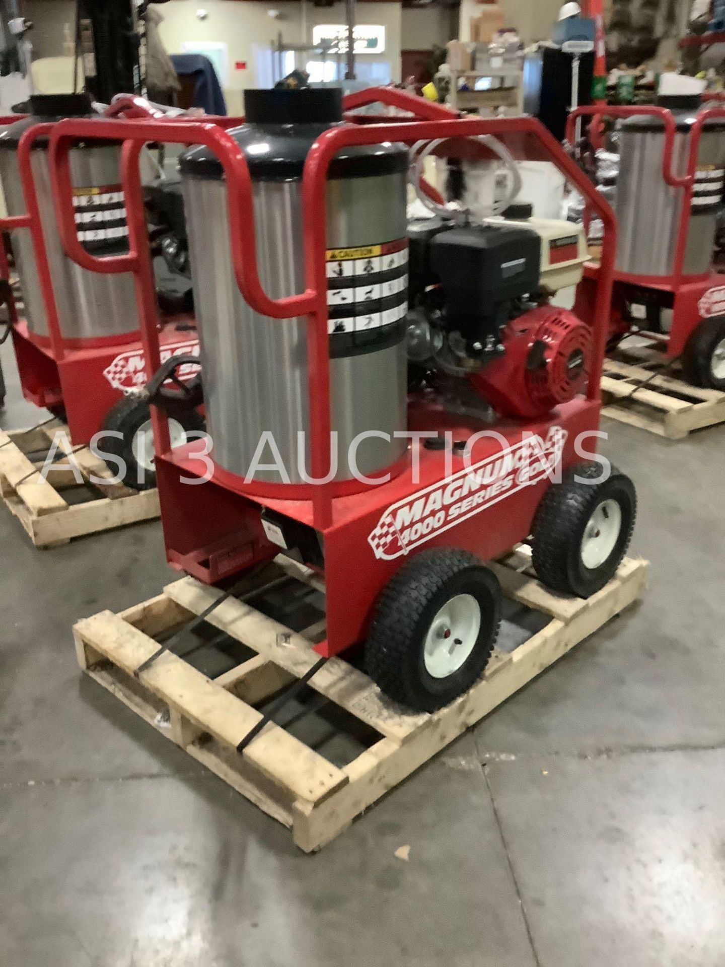 UNUSED 2021 MAGNUM 4000 GOLD SERIES HEATED PRESSURE WASHER, ELECTRIC START - Image 5 of 5