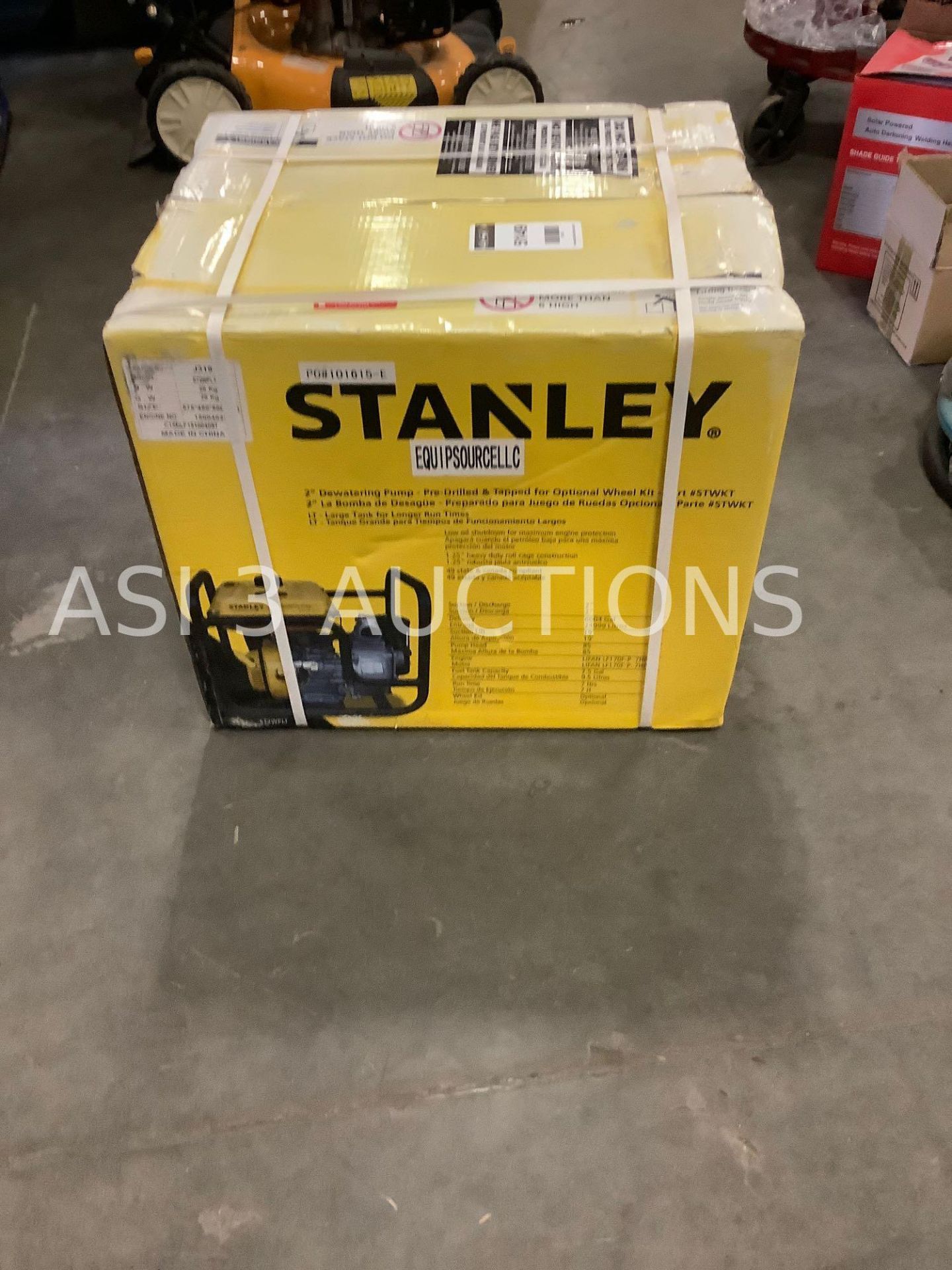 STANLEY ST2WPL 2” DEWATERING PUMP, UNUSED