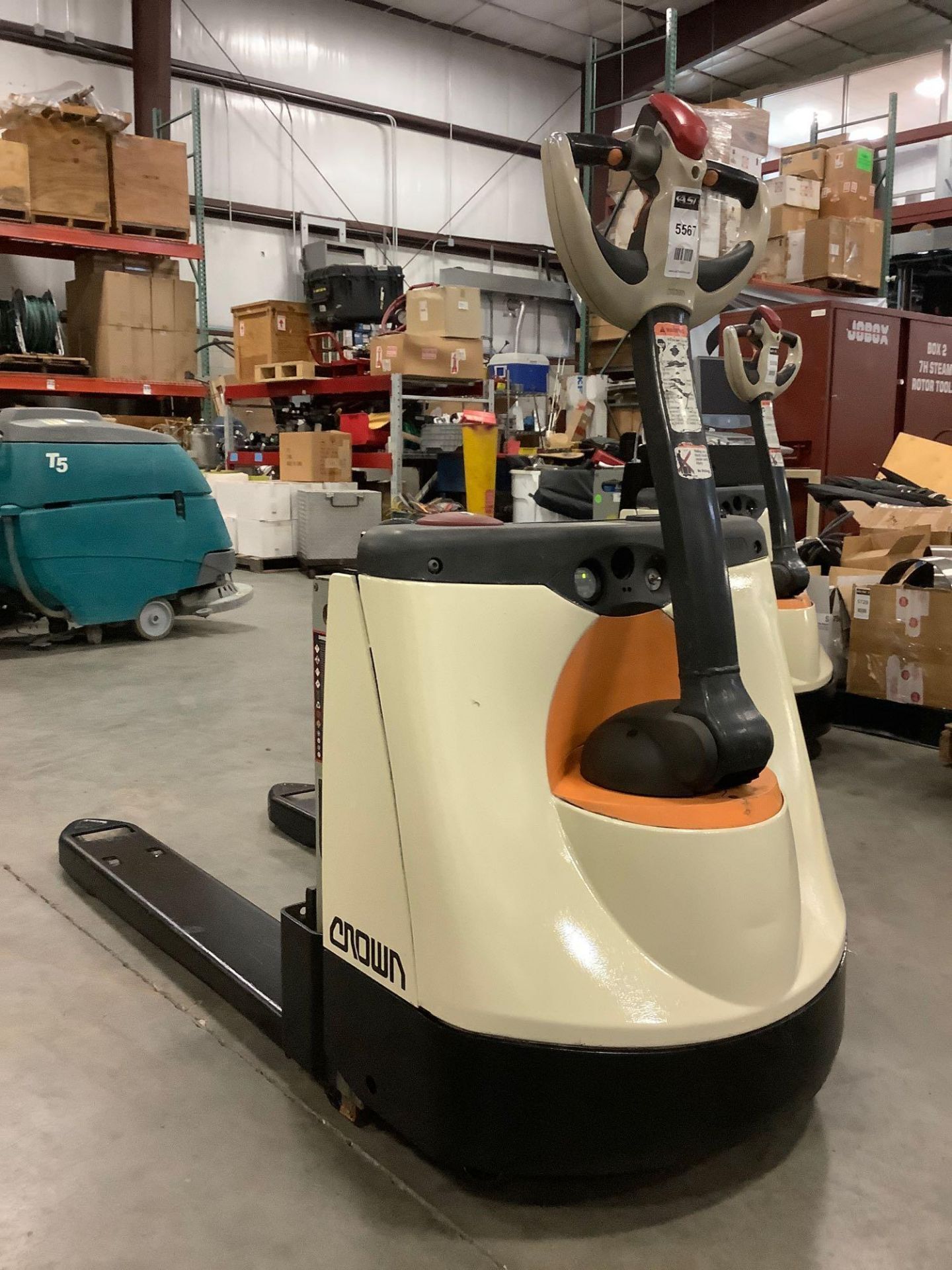 2011 CROWN ELECTRIC WALK BEHIND PALLET JACK MODEL WP2335-45