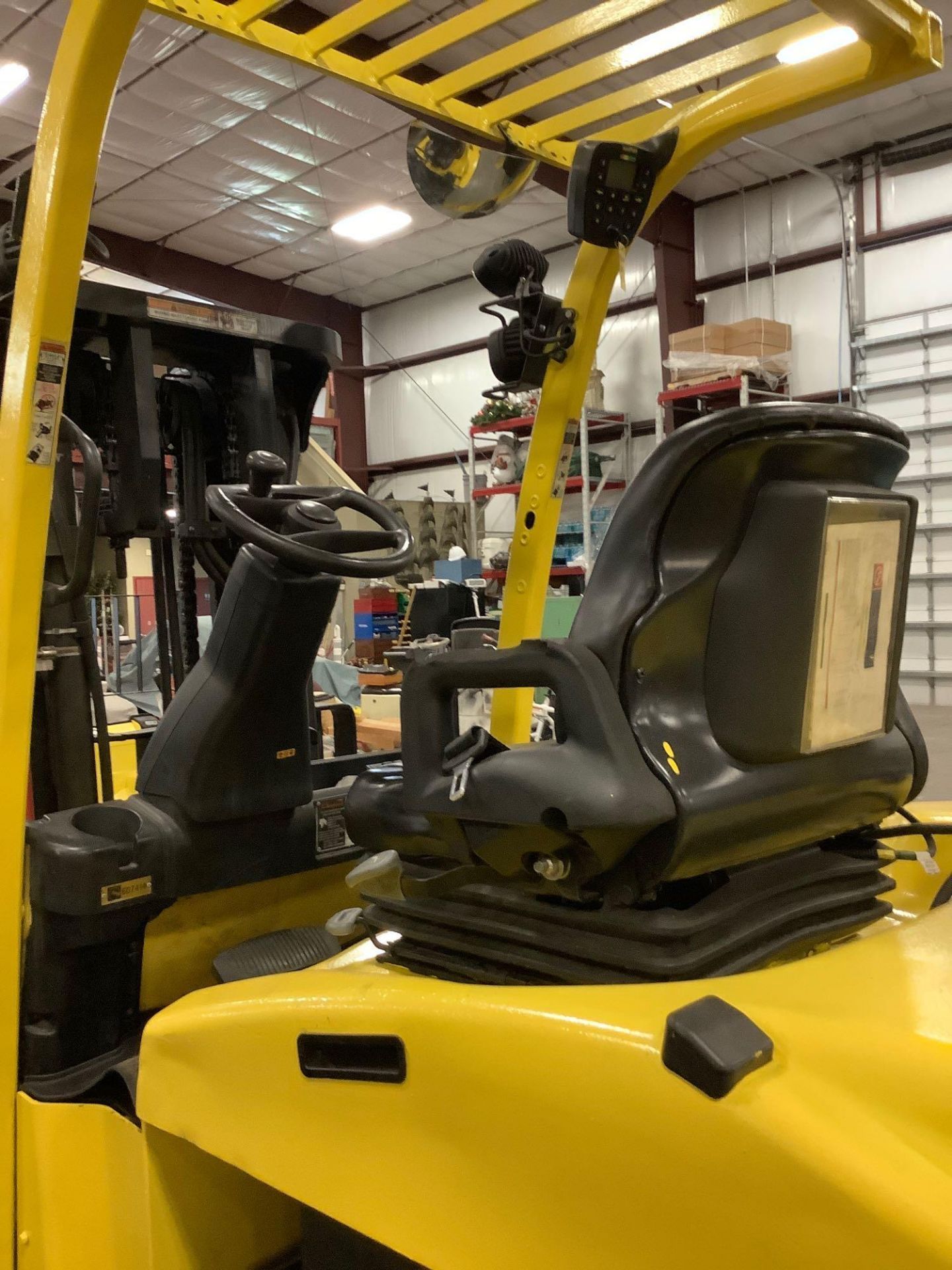 2014 HYSTER E80XN ELECTRIC FORKLIFT, 8,000 LB CAPACITY, 120.1" HEIGHT CAP, TILT, SIDE SHIFT, 36V - Image 9 of 10