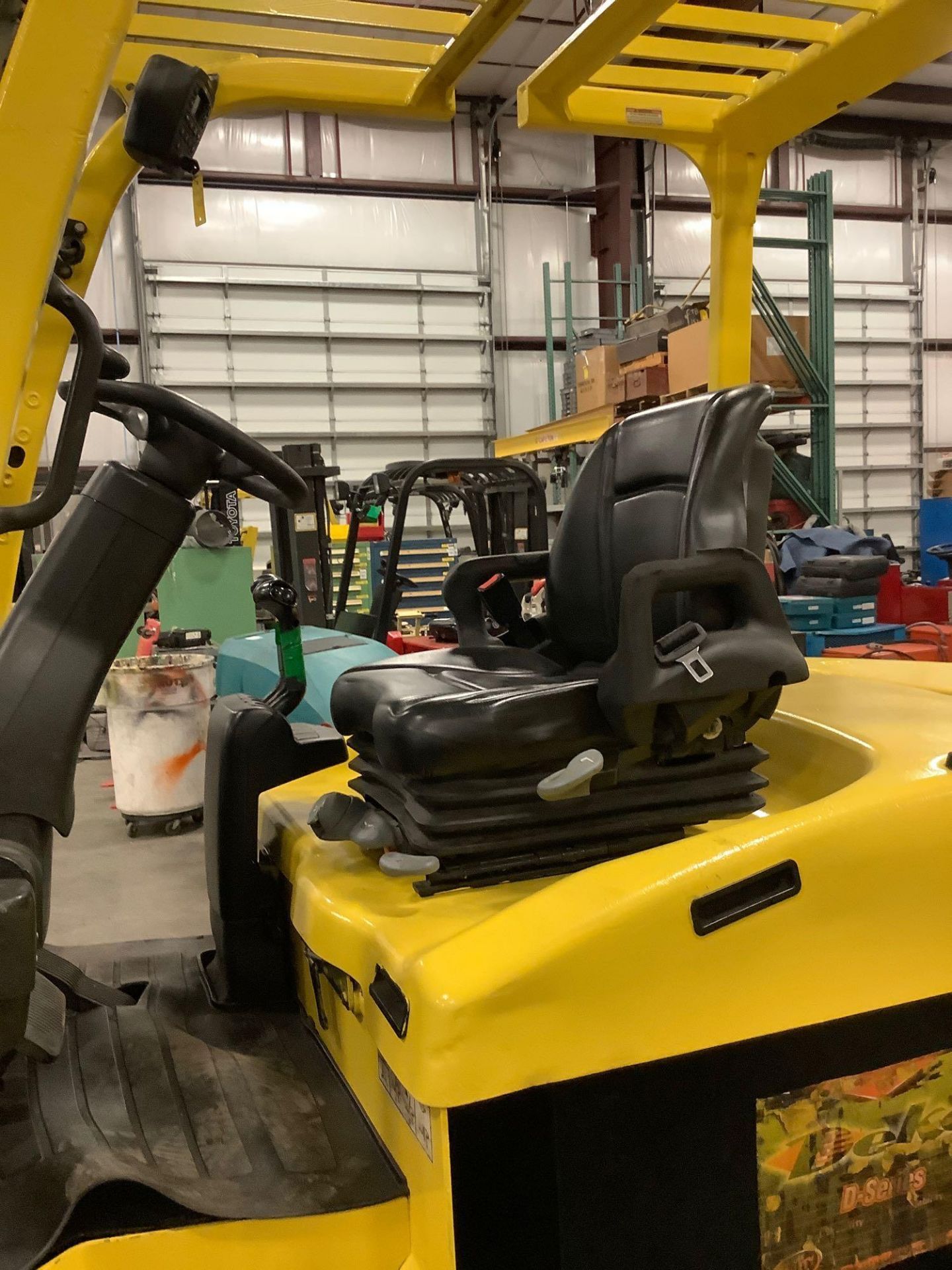 2014 HYSTER E80XN ELECTRIC FORKLIFT, 8,000 LB CAPACITY, 120.1" HEIGHT CAP, TILT, SIDE SHIFT, 36V - Image 8 of 10