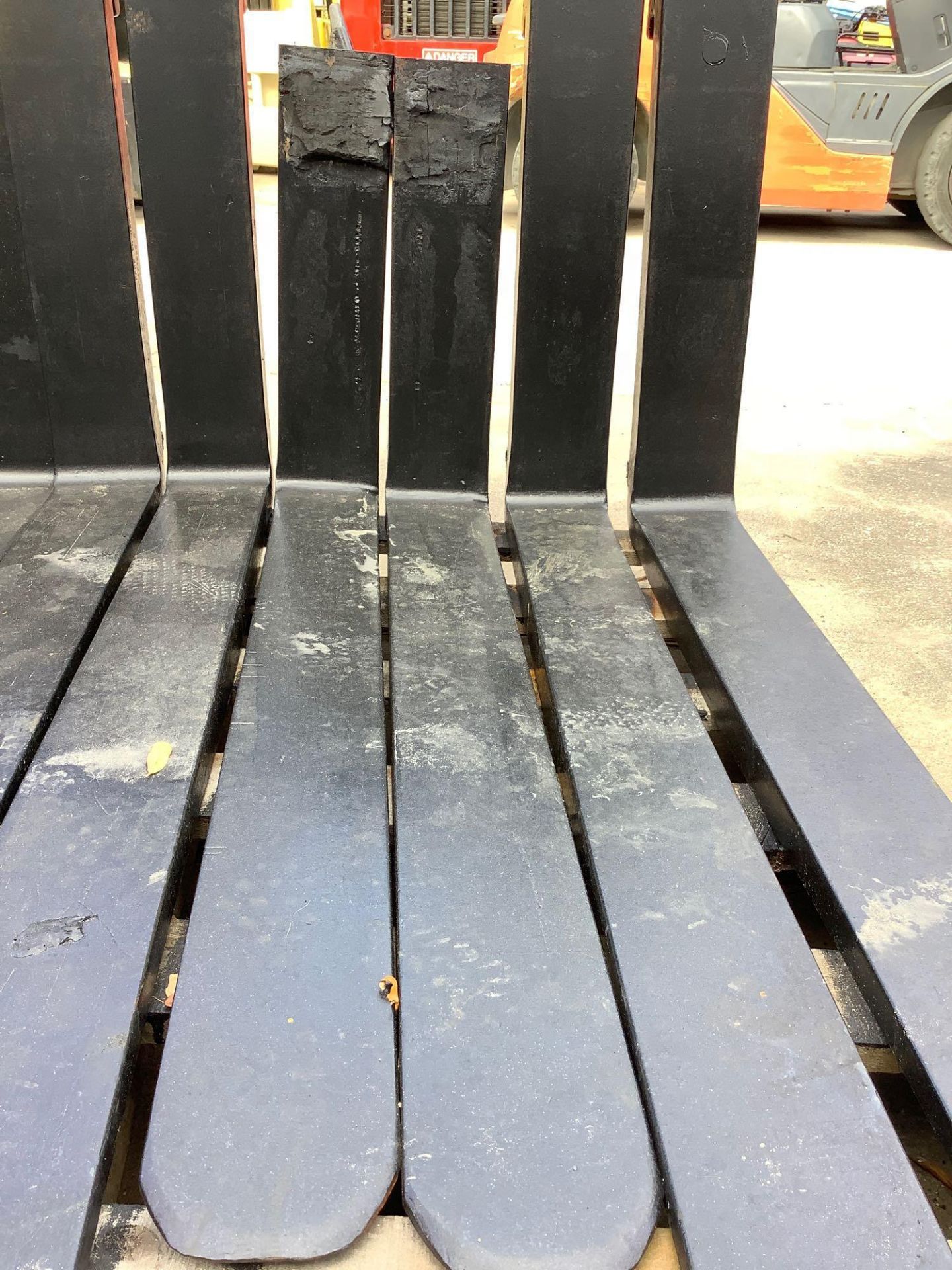 KENHAR SET OF FORKLIFT FORKS, APPROX 3.4’ LONG 1.8 ‘ TALL