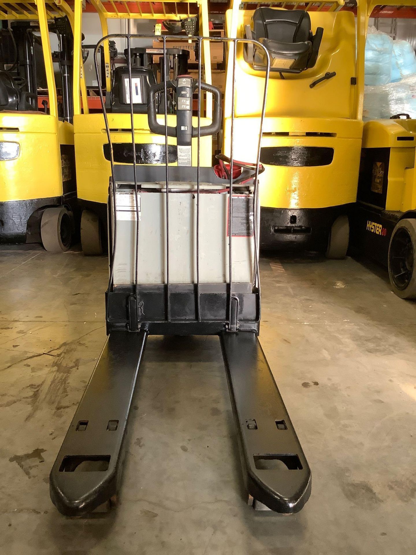 CROWN ELECTRIC WALK BEHIND PALLET JACK MODEL WP2035-45 - Image 3 of 10