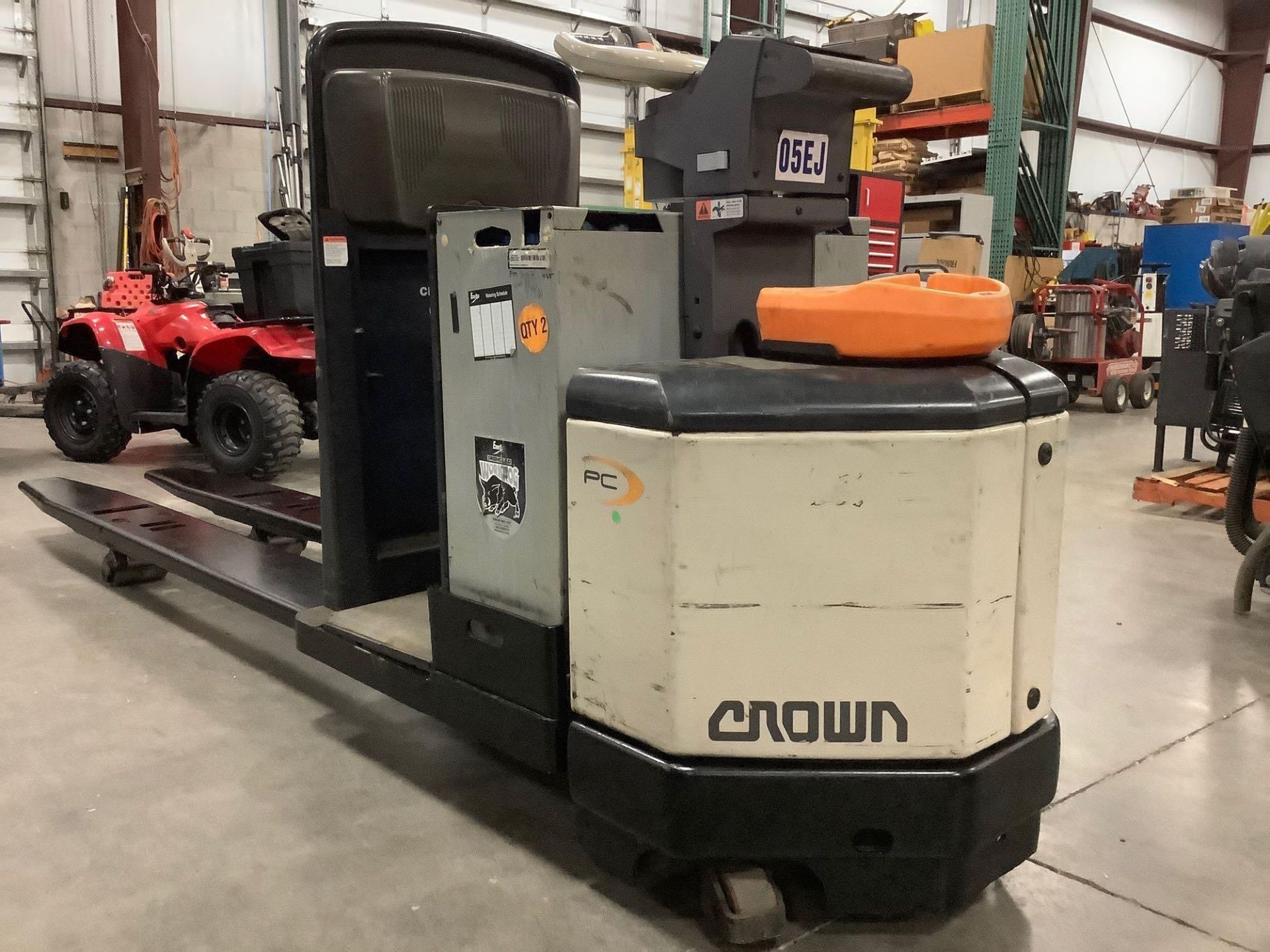 2012 CROWN PC4500-80 ELECTRIC PALLET JACK RUNS AND OPERATES