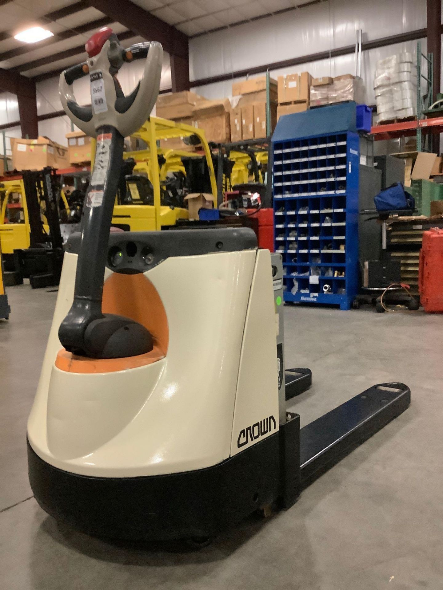 2011 CROWN ELECTRIC WALK BEHIND PALLET JACK MODEL WP2335-45 - Image 12 of 12