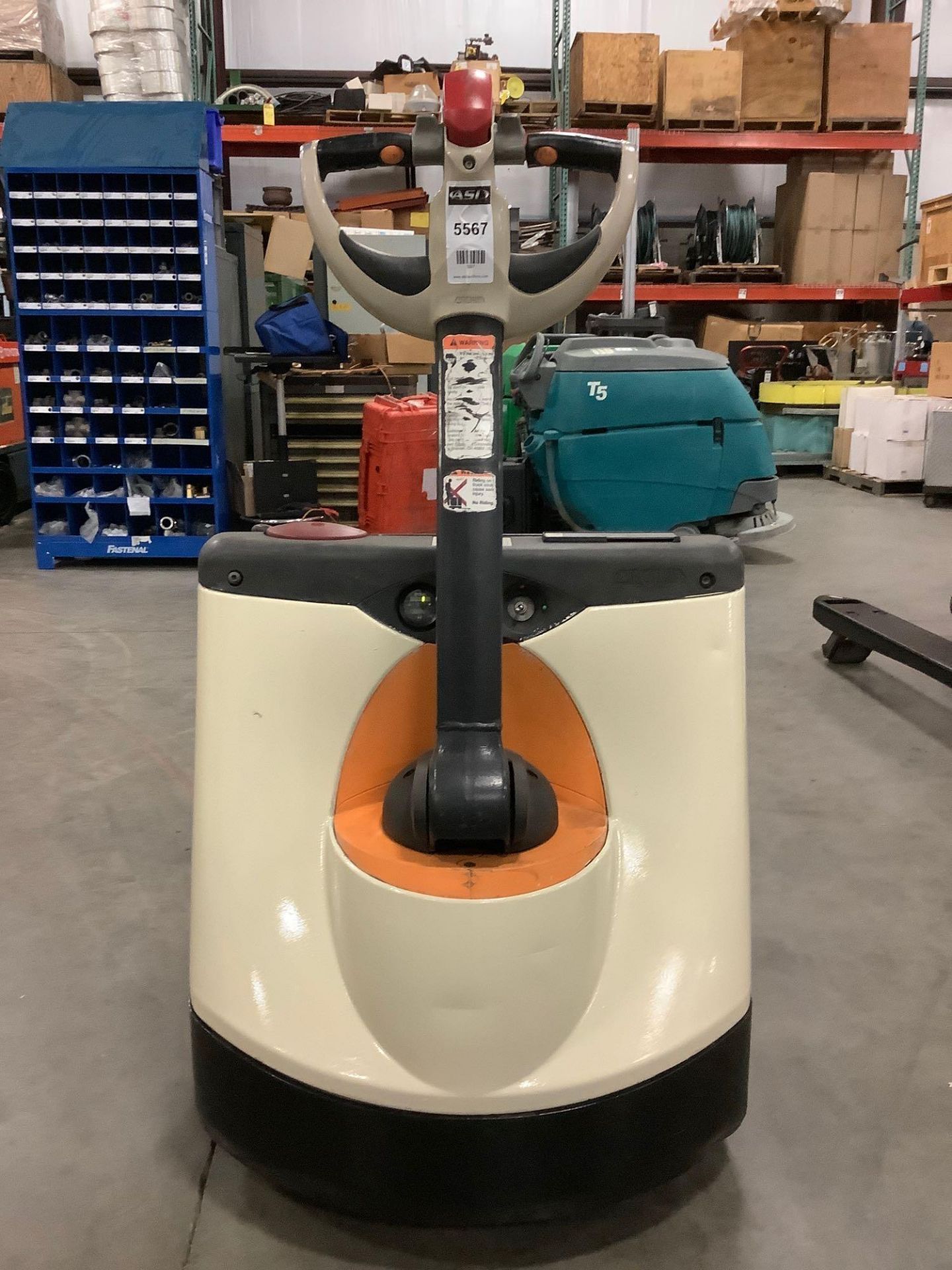 2011 CROWN ELECTRIC WALK BEHIND PALLET JACK MODEL WP2335-45 - Image 7 of 12