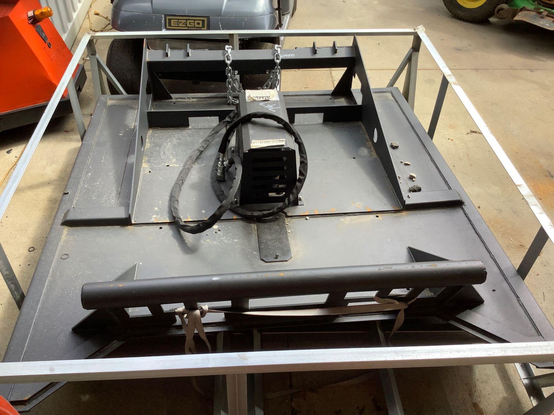 UNUSED BRUSH CUTTER ATTACHMENT FOR SKID STEER, APPROX 70IN WIDE x 80IN LONG - Image 3 of 6