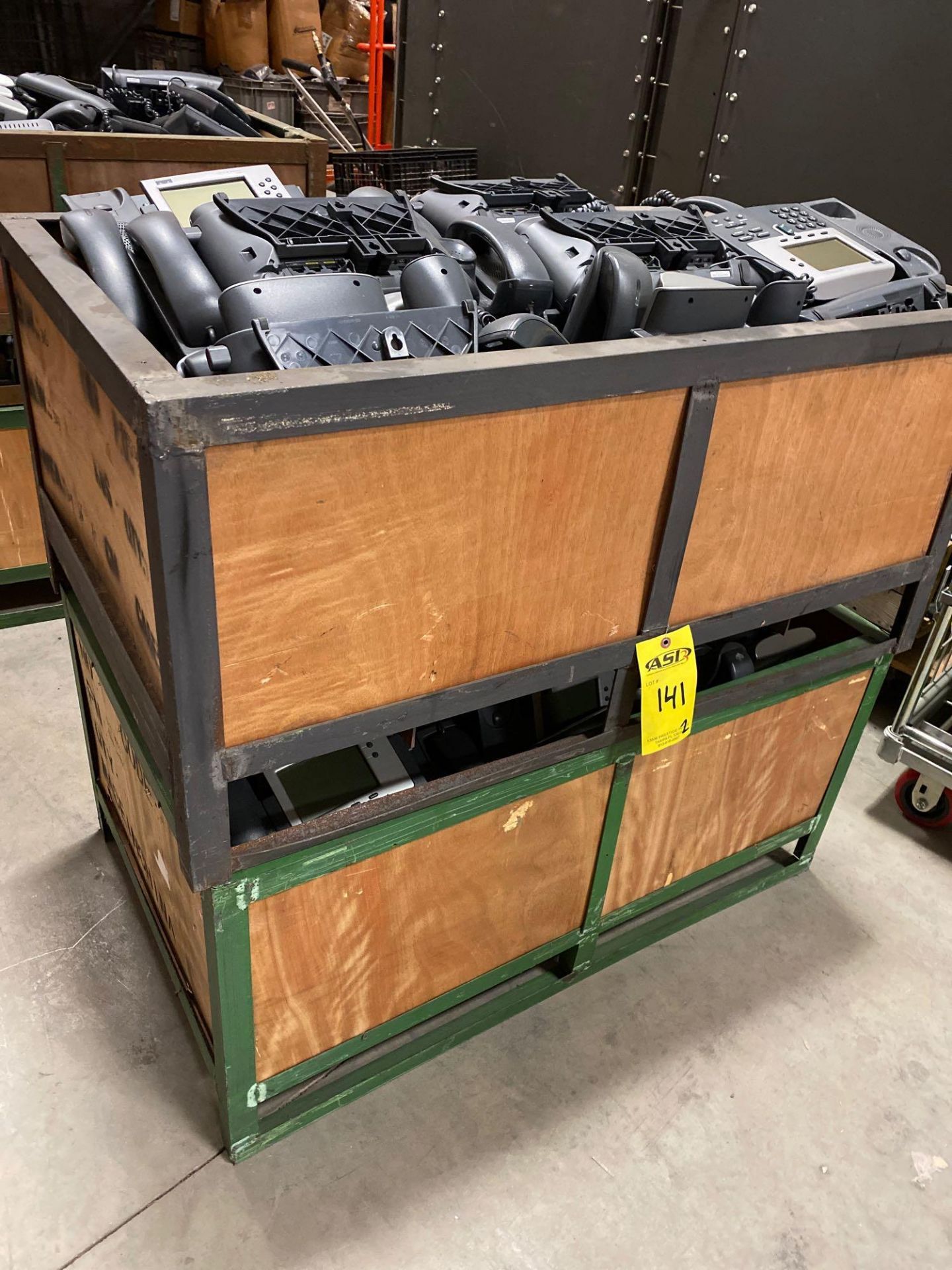 TWO CRATES OF CISCO IP PHONES