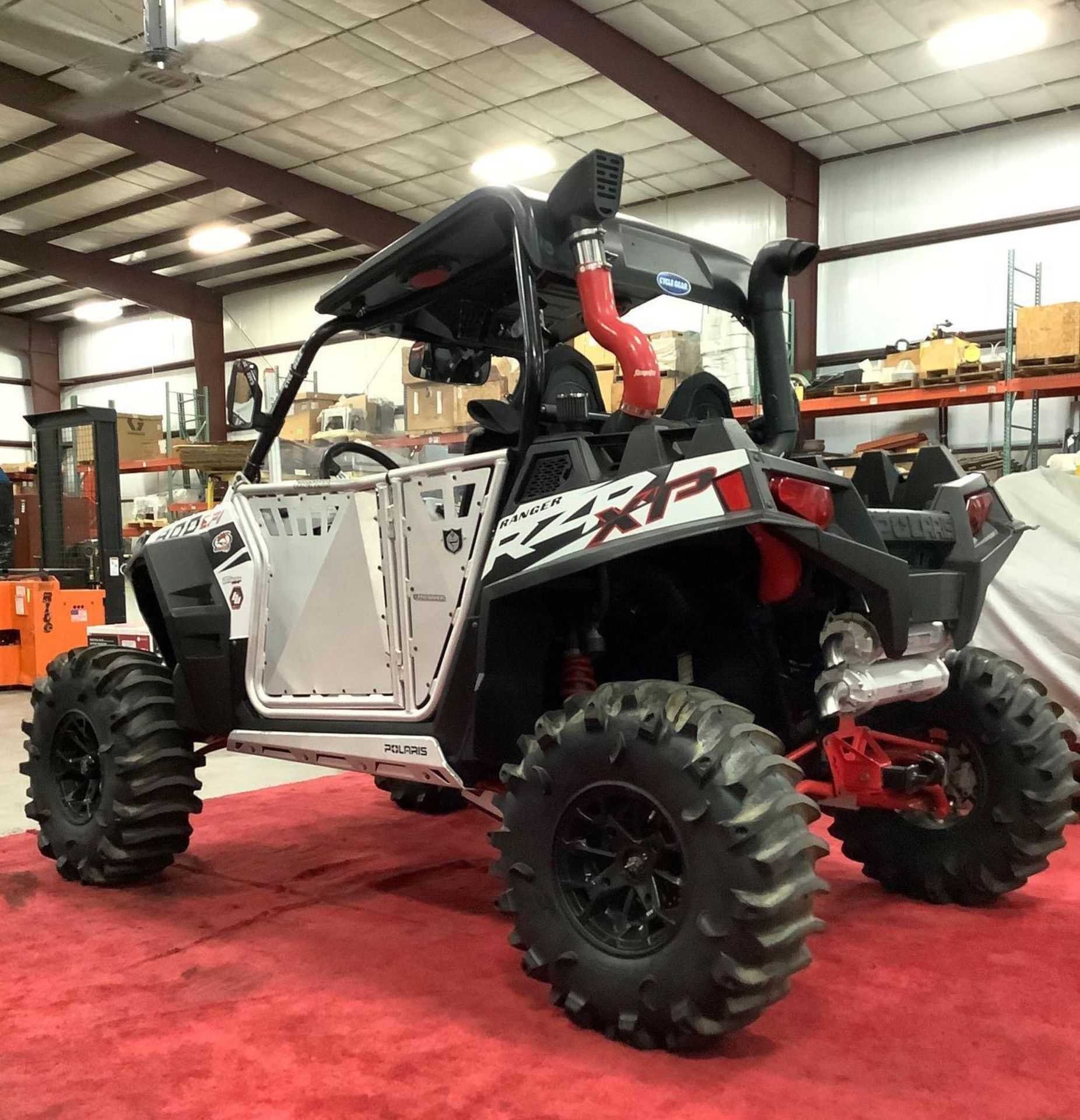 POLARIS RANGER RZR XP 900, TRINITY STAGE 5 RACING MUFFLER, SNORKEL INTAKE, CRUNCH 900 WATTS AMPLIFY - Image 2 of 22