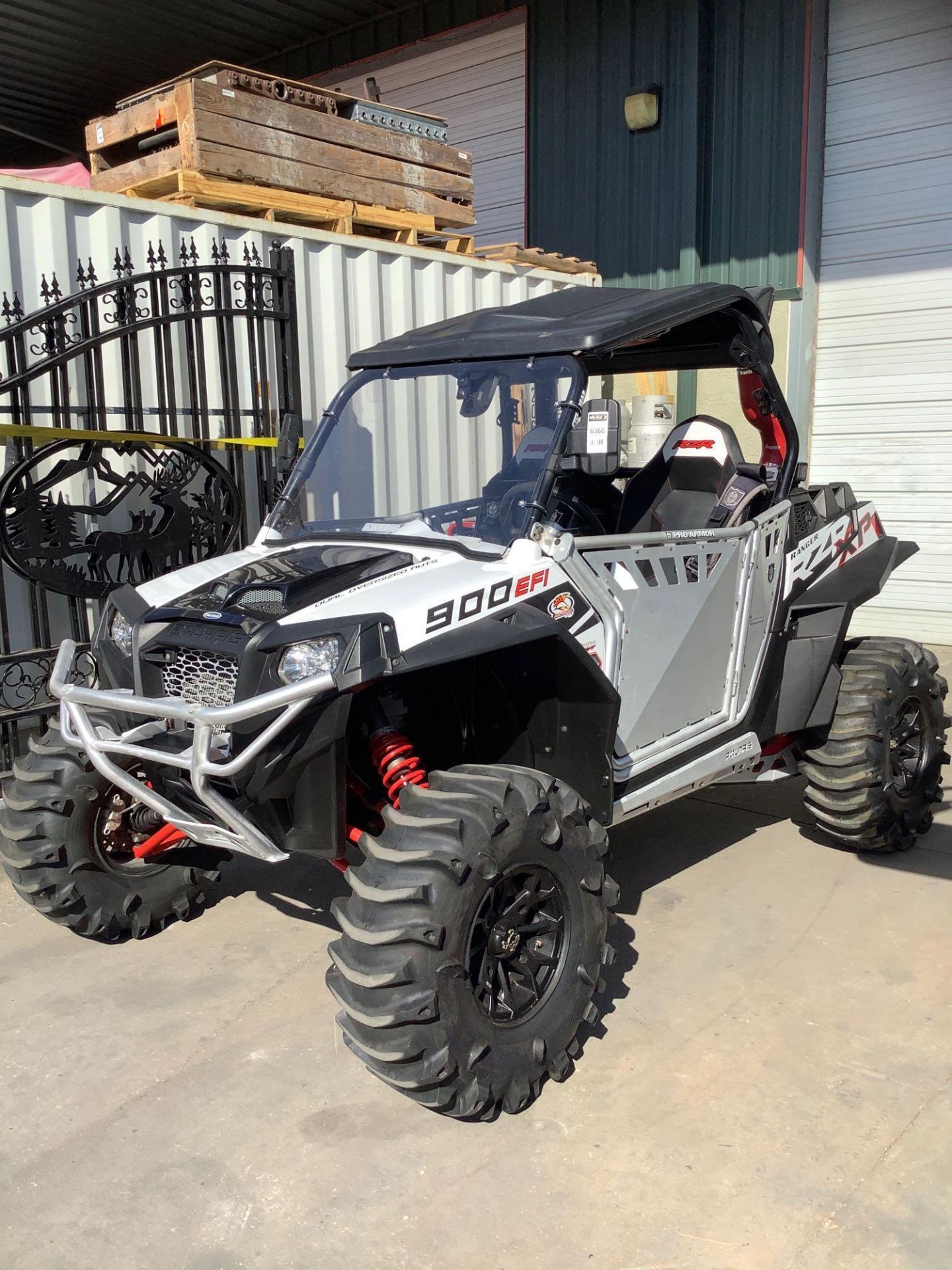 POLARIS RANGER RZR XP 900, TRINITY STAGE 5 RACING MUFFLER, SNORKEL INTAKE, CRUNCH 900 WATTS AMPLIFY - Image 9 of 22