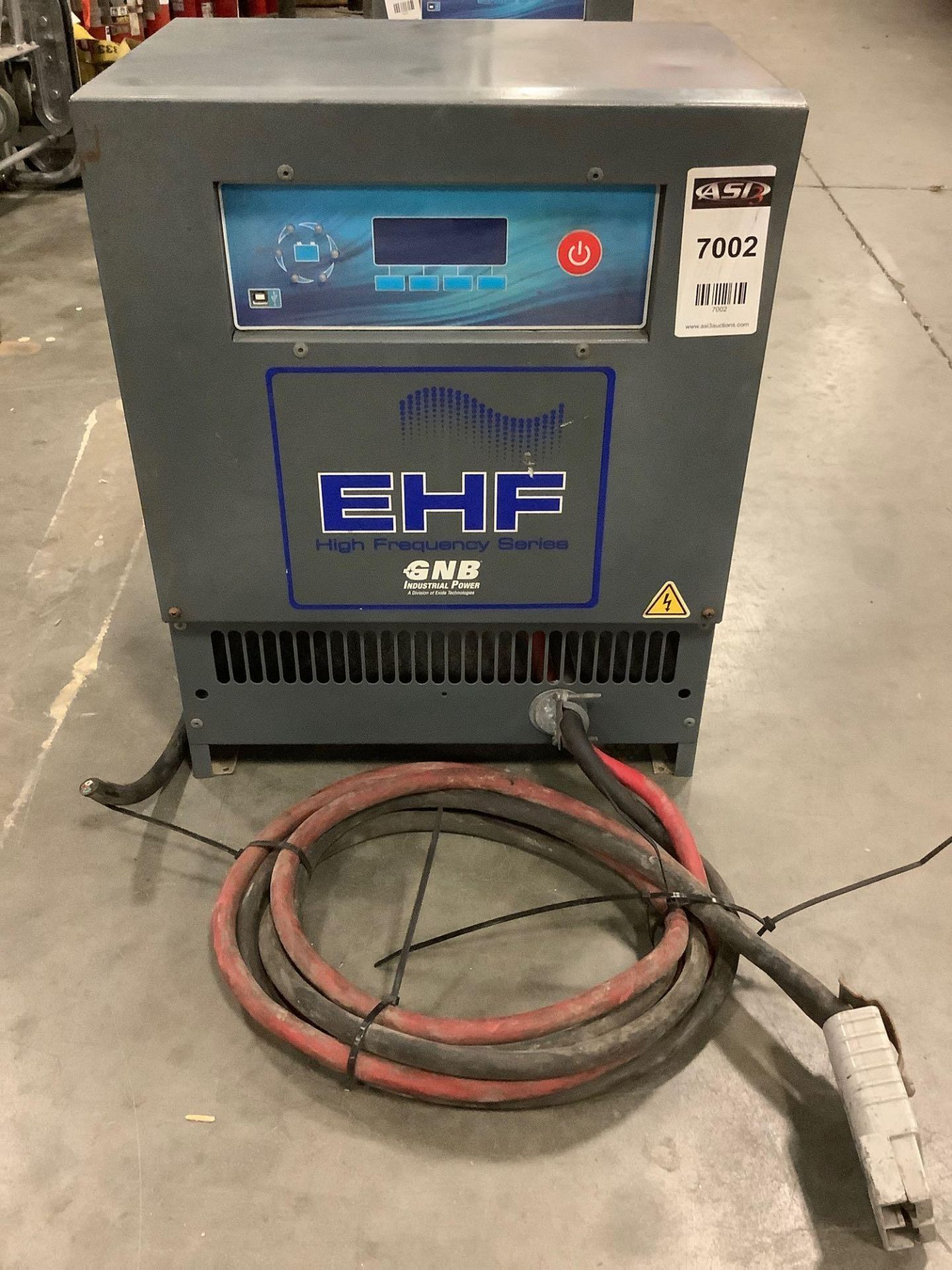 GNB EHF HIGH FREQUENCY SERIES BATTERY CHARGER MODEL EHF 36T150M, APPROX DC VOLTS 36, PHASE 3 - Image 2 of 4