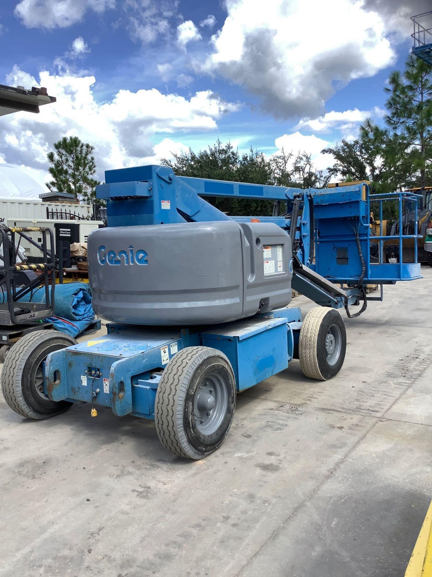 GENIE BOOM LIFT MODEL Z-45/25, DIESEL, APPROX MAX PLATFORM HEIGHT 45FT, APPROX MAX PLATFORM REACH 24 - Image 5 of 14