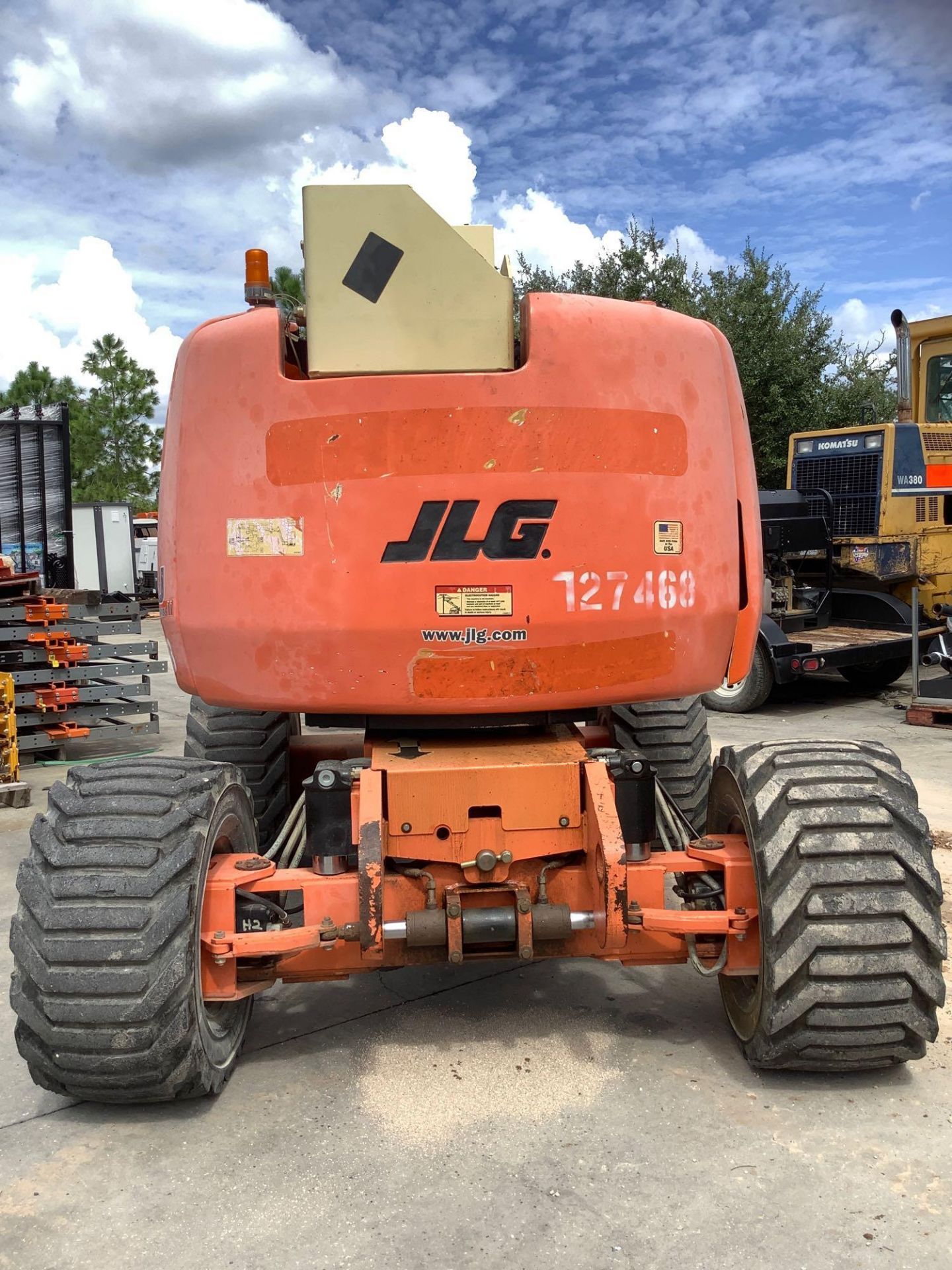 JLG BOOM LIFT MODEL 450AJ SII, DIESEL, APPROX MAX PLATFORM HEIGHT 45FT, APPROX MAX HORIZONTAL REACH - Image 6 of 18