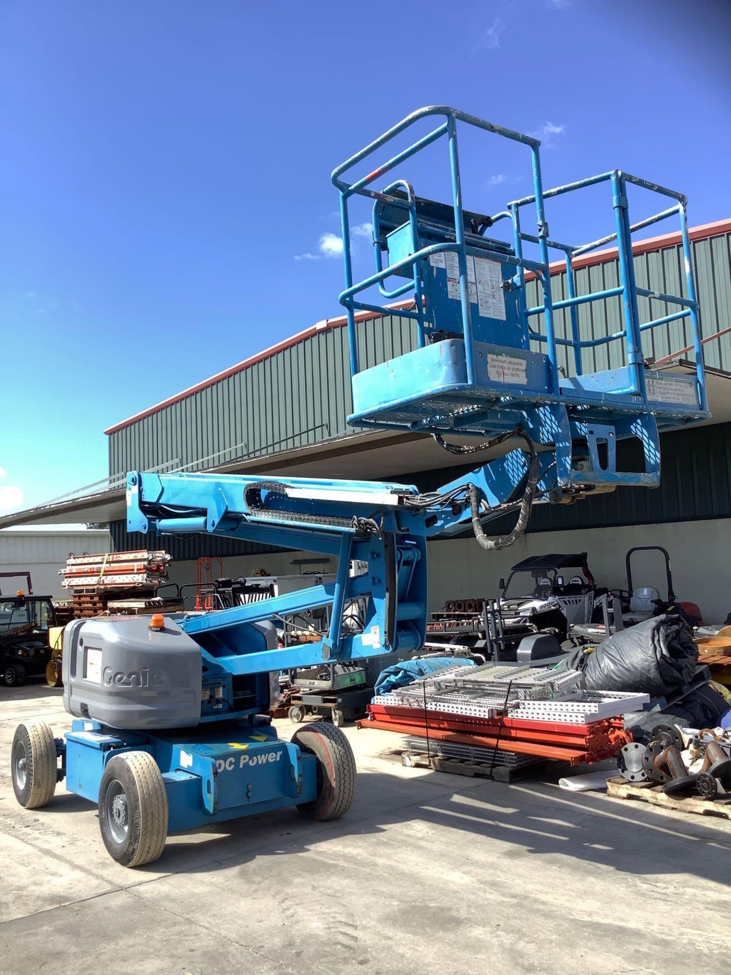 GENIE BOOM LIFT MODEL Z-45/25, DIESEL, APPROX MAX PLATFORM HEIGHT 45FT, APPROX MAX PLATFORM REACH 24 - Image 2 of 14