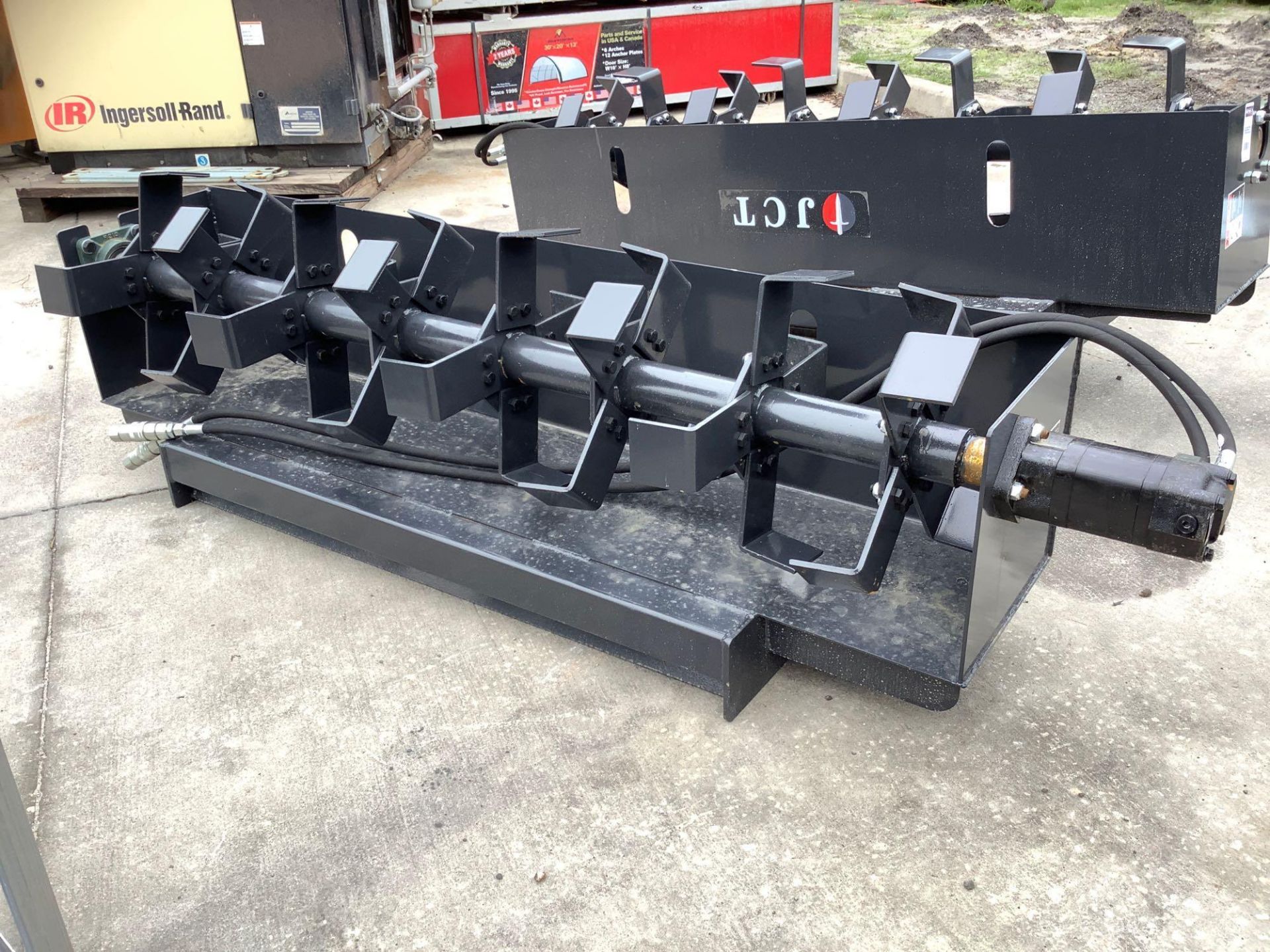 UNUSED TILLER UNIVERSAL SKID STEER ATTACHMENT, APPROX 72IN