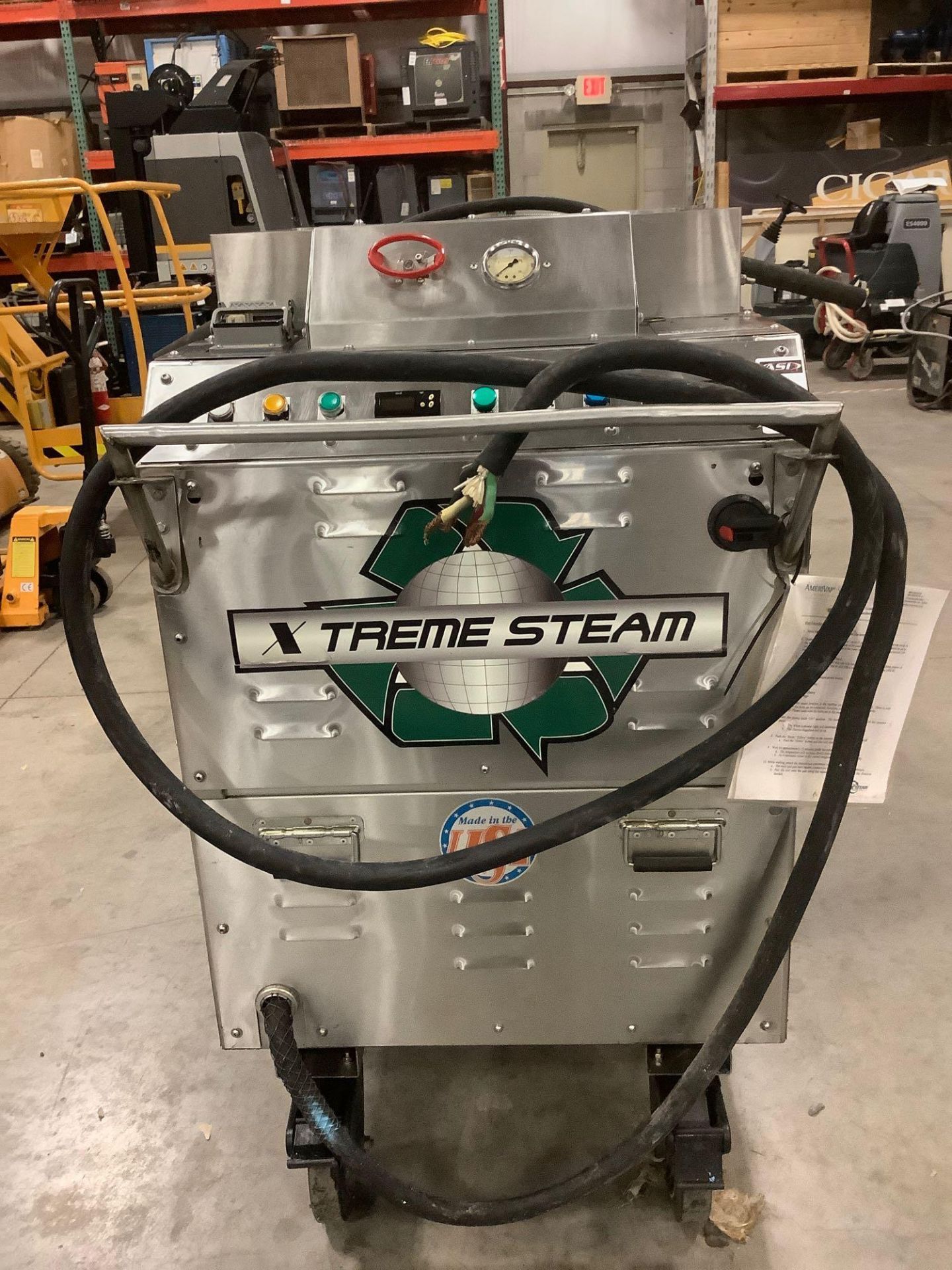 AMERIVAP X TREME STEAM GENERATOR , APPROX 440/480 VOLTS, APPROX 150 PSI, - Image 9 of 14