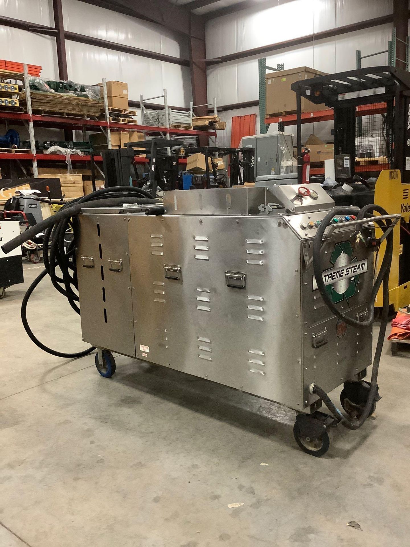 AMERIVAP X TREME STEAM GENERATOR , APPROX 440/480 VOLTS, APPROX 150 PSI,