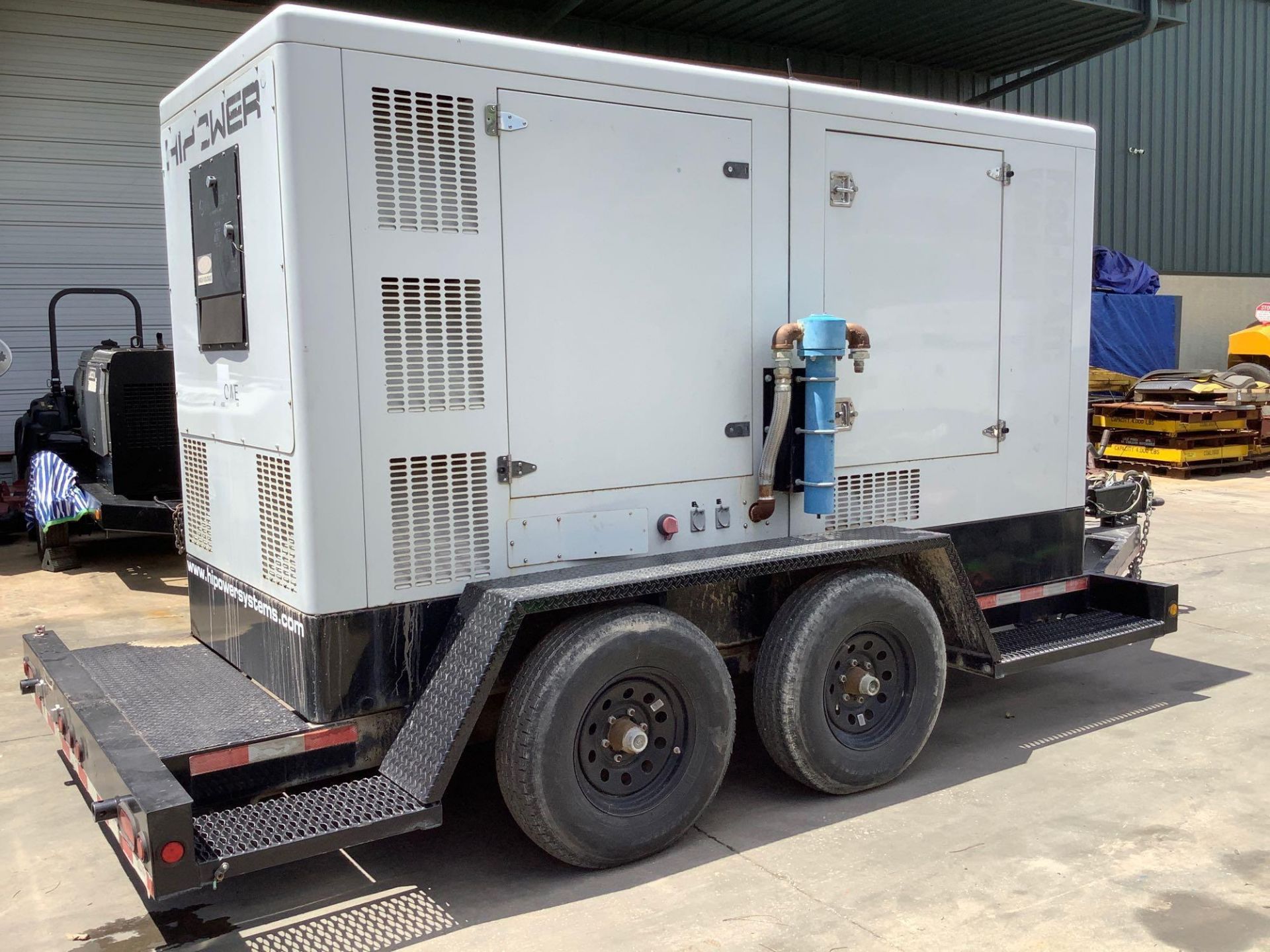 2014 HIPOWER GENERATOR MODEL HRNG165T6-SA-AP1, TRAILER MOUNTED, DOOSAN ENGINE, DUAL FUEL - Image 2 of 22