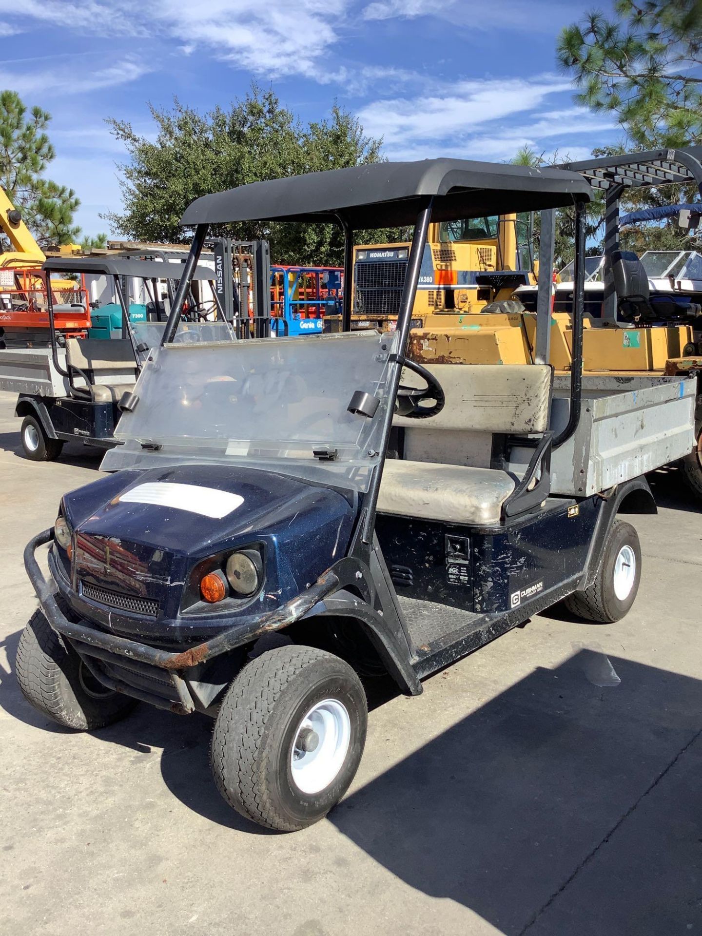 2016 CUSHMAN TEXTRON GOLF CART MODEL CSH HAUL 1200 G, GAS POWERED, KAWASAKI ENGINE, MANUAL DUMP BED, - Image 9 of 14