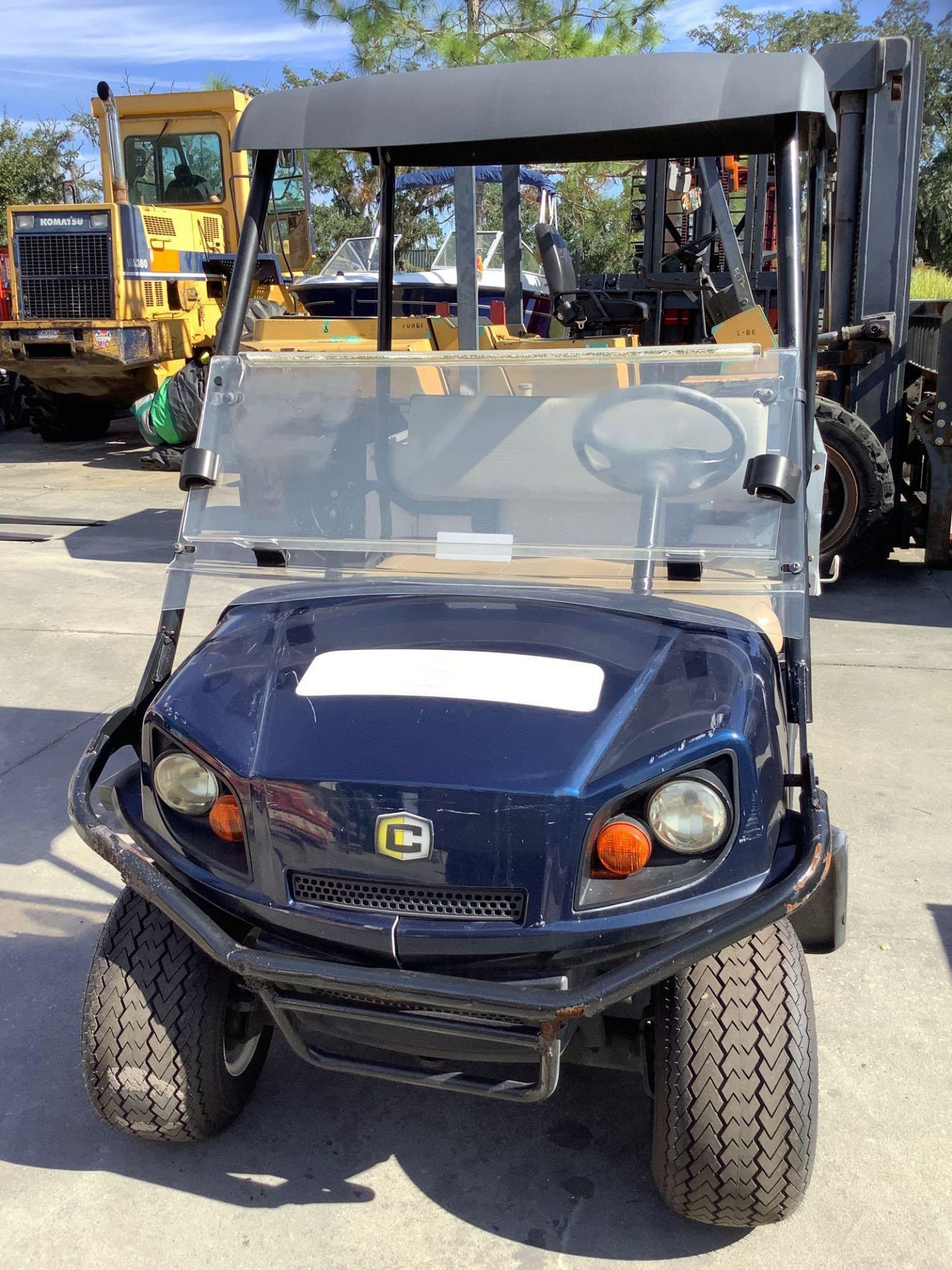 2016 CUSHMAN TEXTRON GOLF CART MODEL CSH HAUL 1200 G, GAS POWERED, KAWASAKI ENGINE, MANUAL DUMP BED, - Image 9 of 13