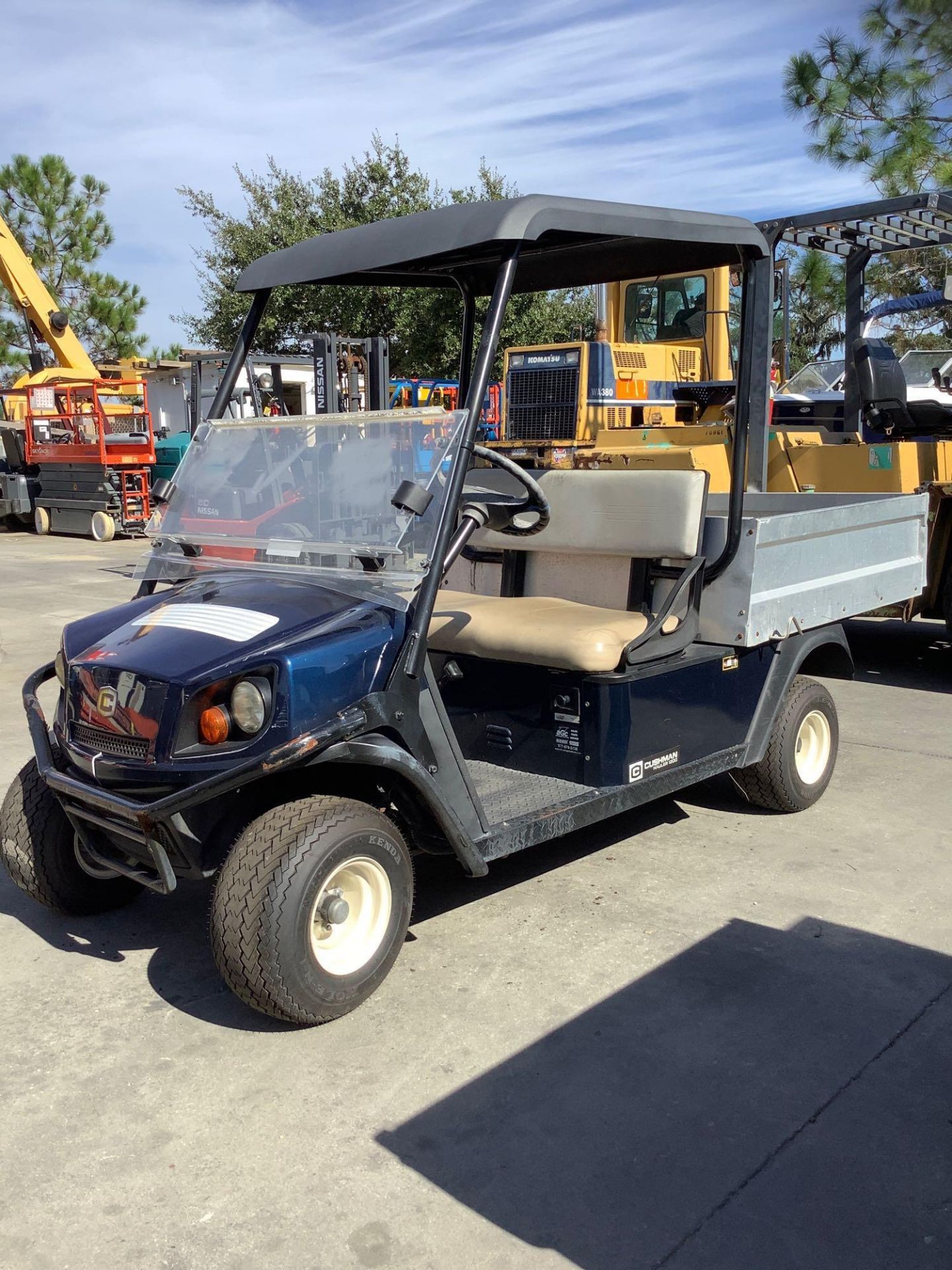 2016 CUSHMAN TEXTRON GOLF CART MODEL CSH HAUL 1200 G, GAS POWERED, KAWASAKI ENGINE, MANUAL DUMP BED, - Image 8 of 13